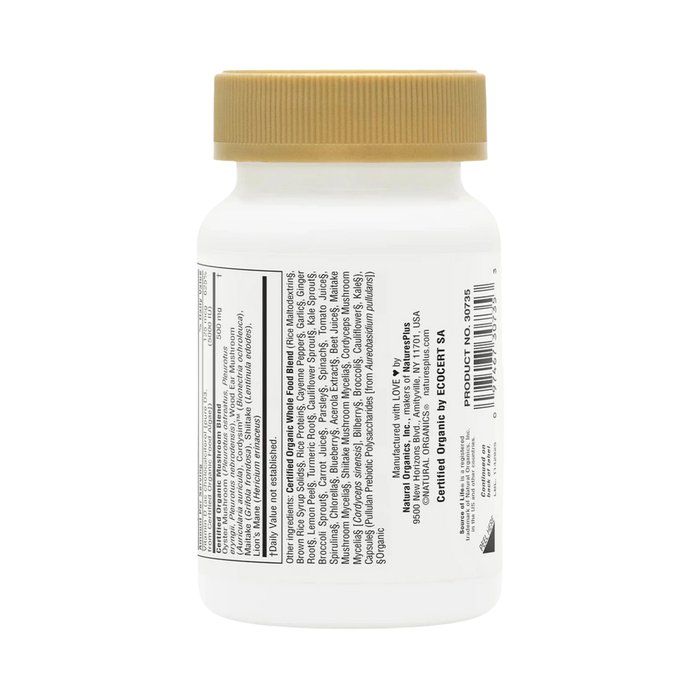 NaturesPlus, Source of Life, Garden, Organic Vitamin D3, 60 Vegan Capsules