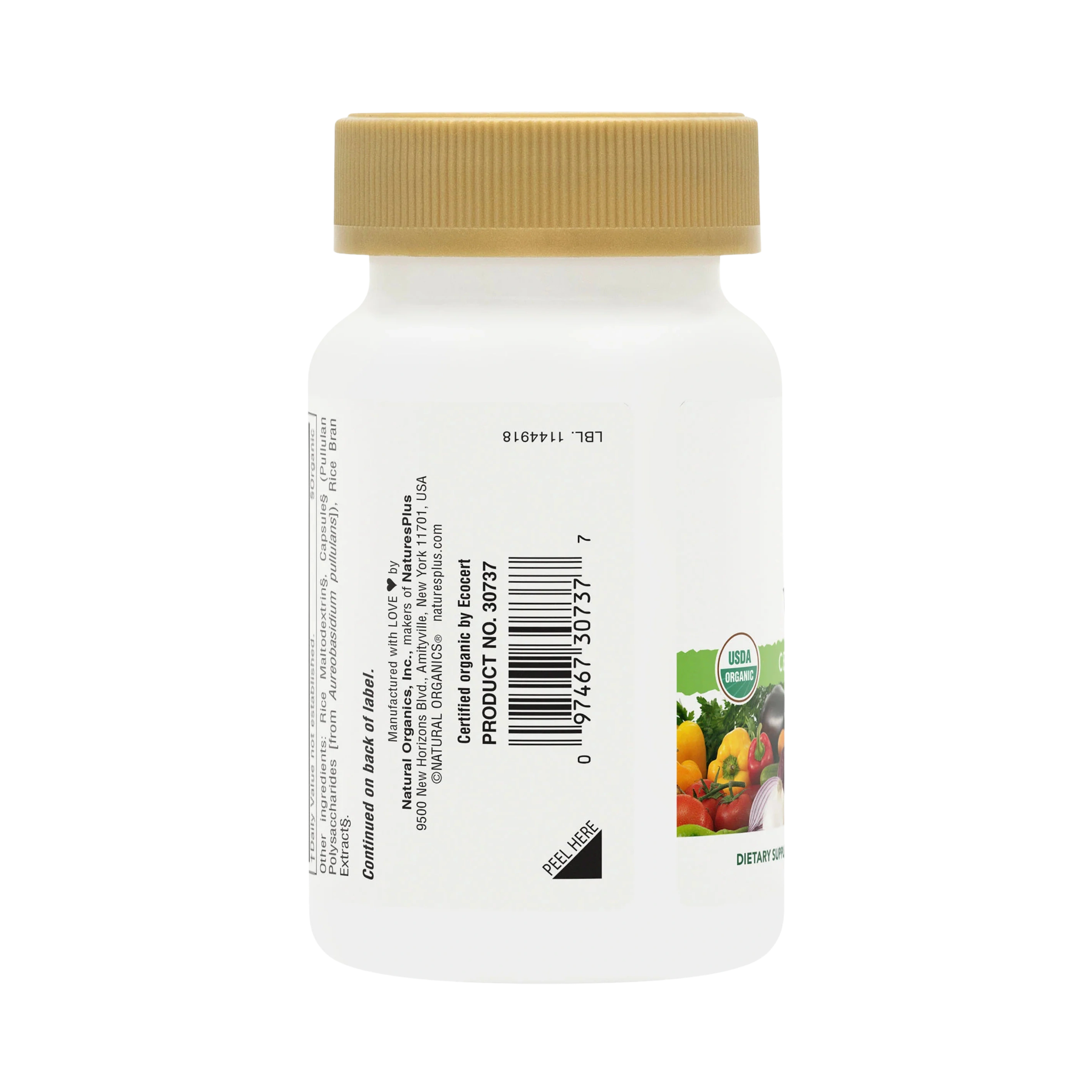 NaturesPlus, Source of Life, Garden, Organic Vitamin K2, 60 Vegan Caps