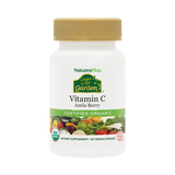 NaturesPlus, Source of Life Garden, Vitamin C, 60 Vegan Capsules
