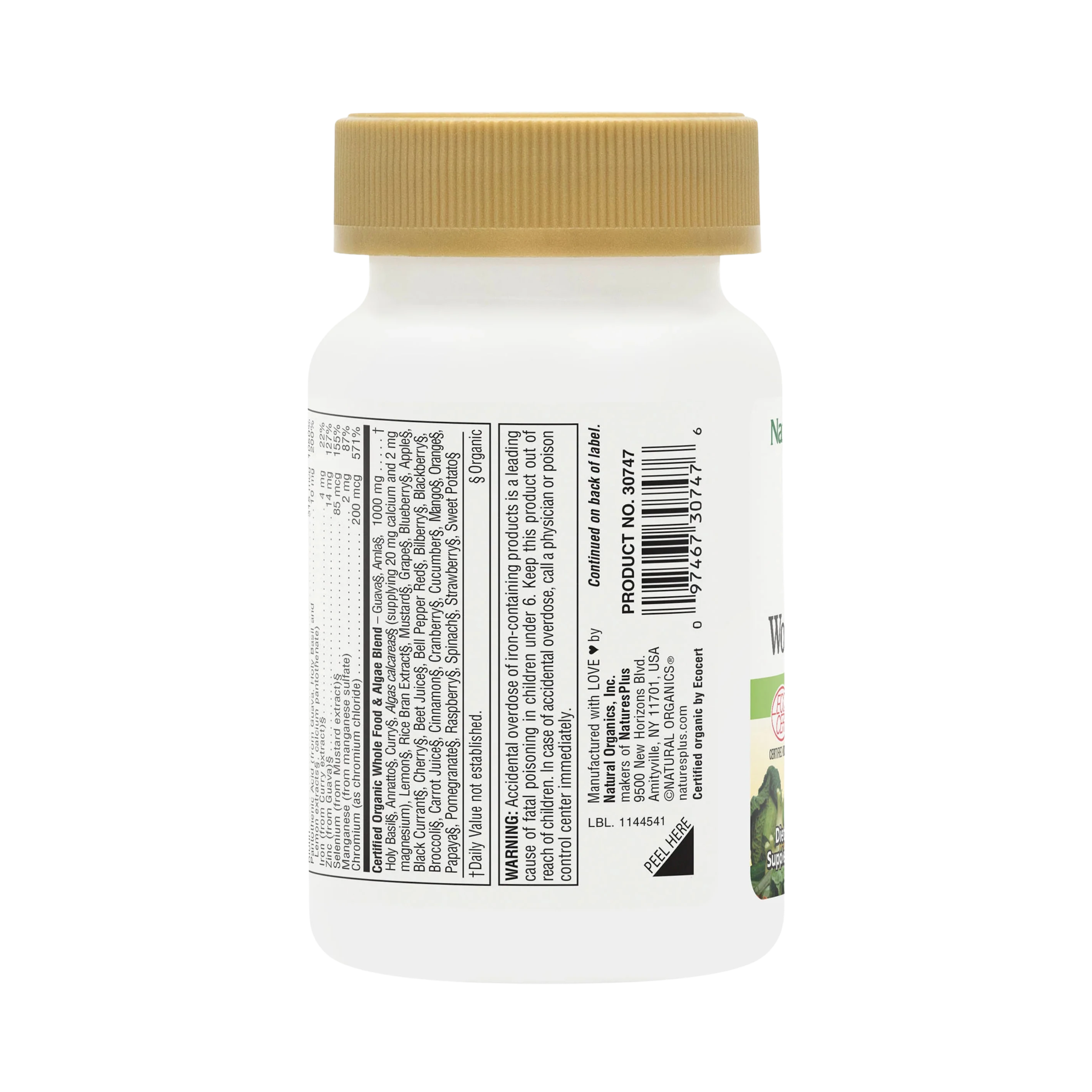 NaturesPlus, Source of Life Garden, Women's Once Daily Multi, 30 Vegan Tablets