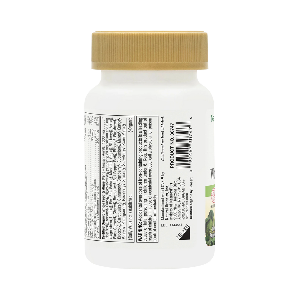 NaturesPlus, Source of Life Garden, Women's Once Daily Multi, 30 Vegan Tablets