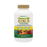 NaturesPlus, Source of Life, Gold Chewables, Delicious Tropical Fruit Flavor, 90 Tablets
