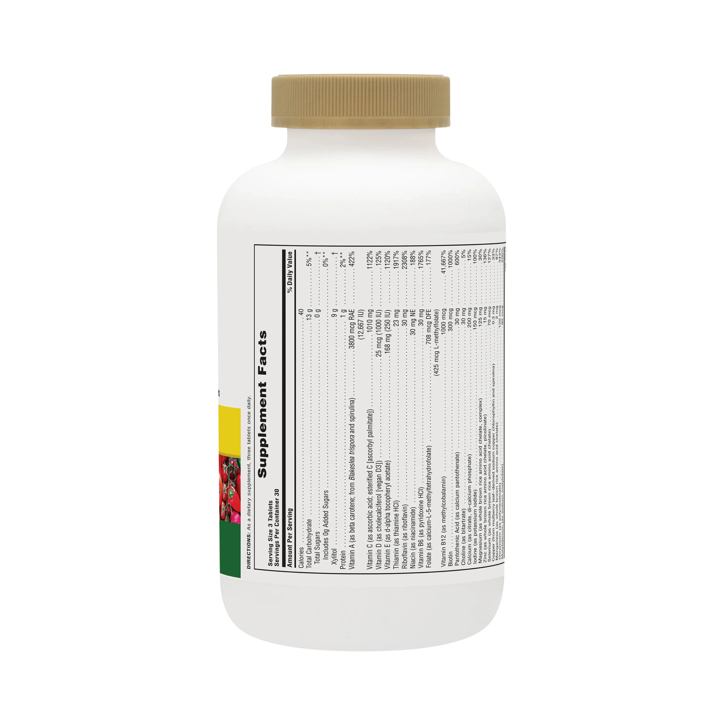 NaturesPlus, Source of Life, Gold Chewables, Delicious Tropical Fruit Flavor, 90 Tablets