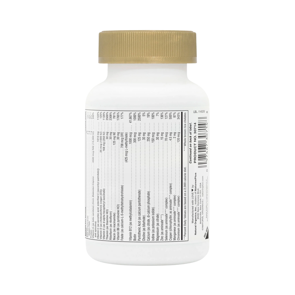 NaturesPlus, Source of Life, Gold, The Ultimate Multivitamin Supplement, 180 Mini-Tabs