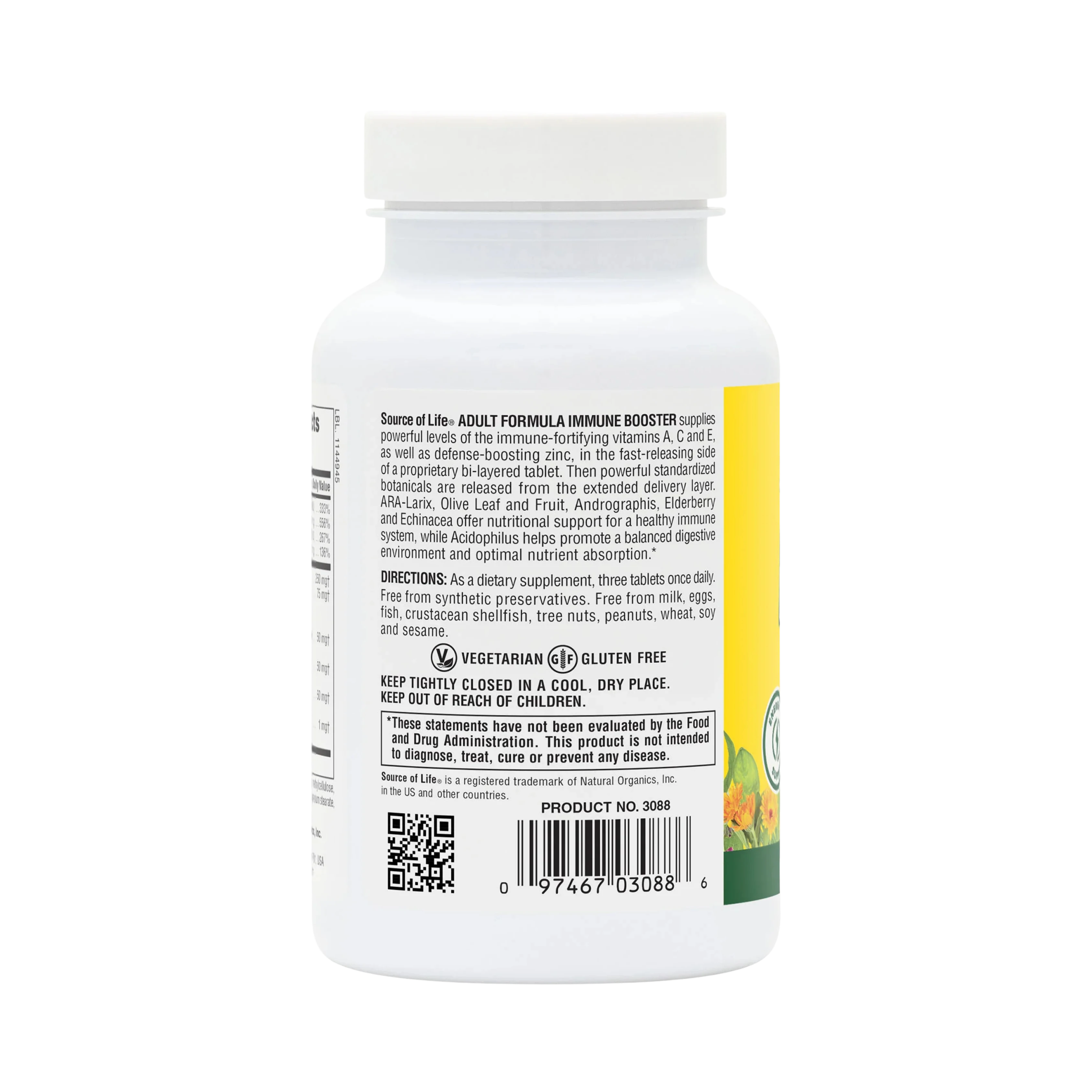 NaturesPlus, Source of Life, Immune Booster, 90 Tablets