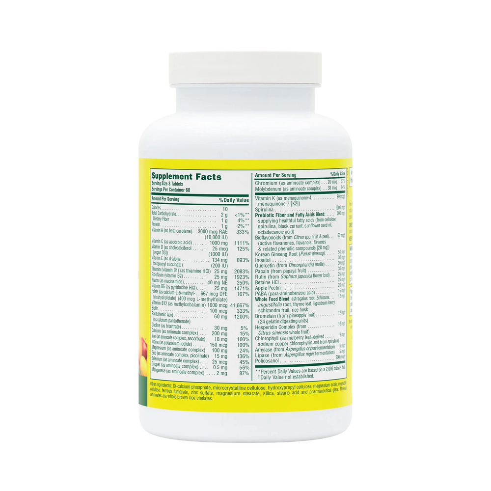 NaturesPlus, Source of Life, Multi-Vitamin & Mineral Supplement, 180 Tablets