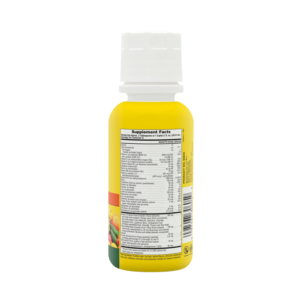 NaturesPlus, Source of Life, Original Liquid Multivitamin & Mineral Supplement, Delicious Tropical Fruit, 8 Fl Oz