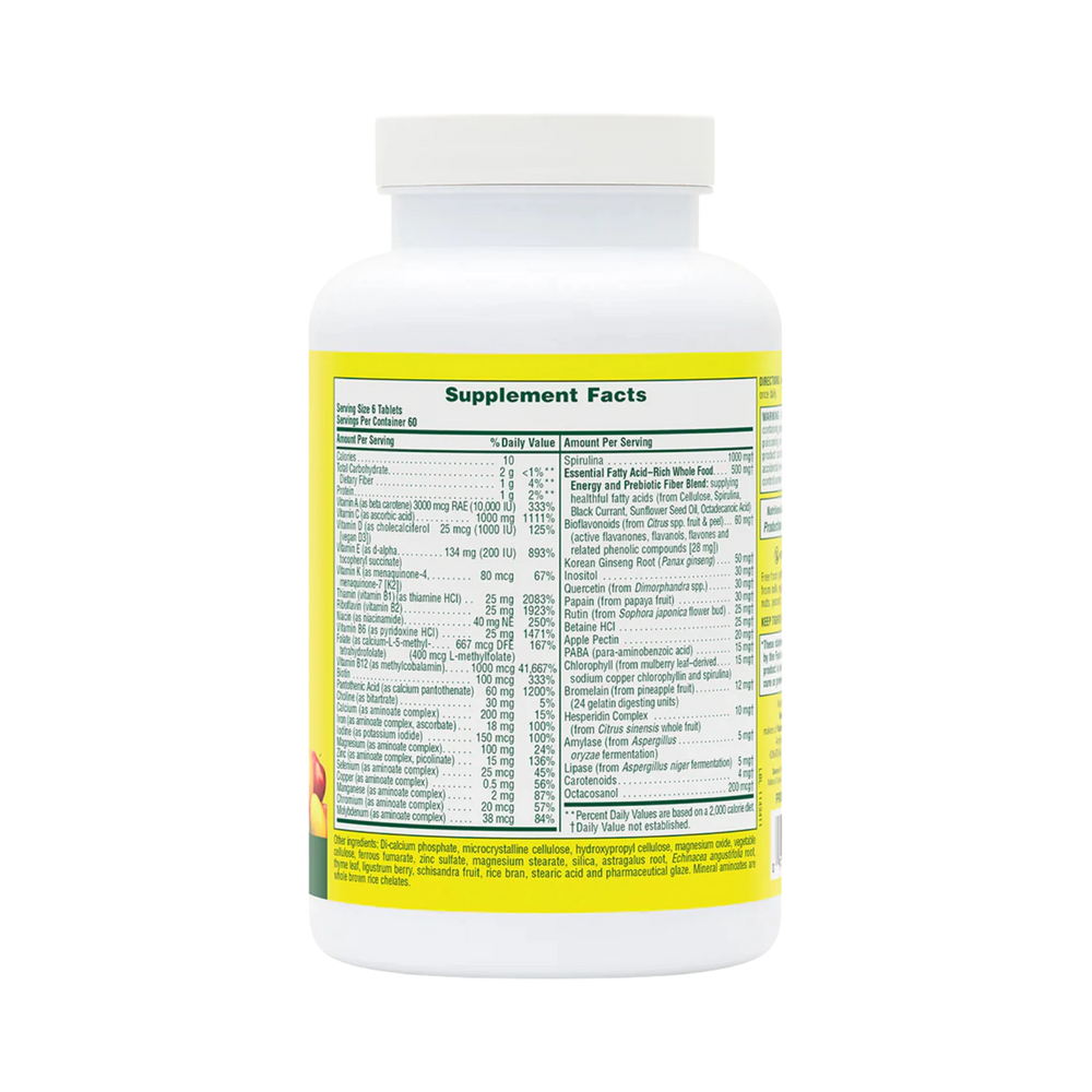 NaturesPlus, Source of Life, Original Mini-Tabs, Multivitamin & Mineral Supplement, 360 Tablets