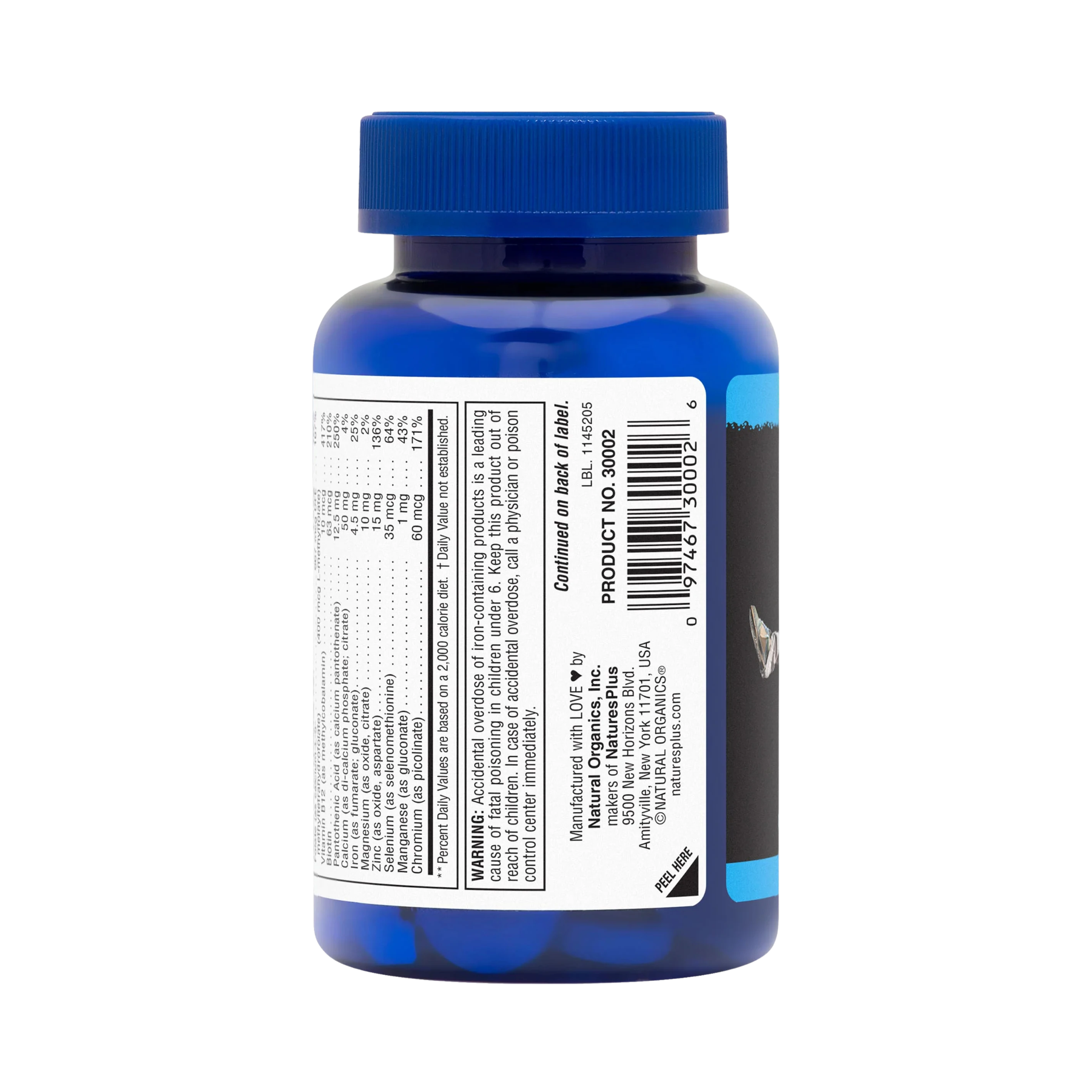 NaturesPlus, Source of Life, Power Teen for Him, Sugar Free, Wild Berry, 60 Chewable Tablets
