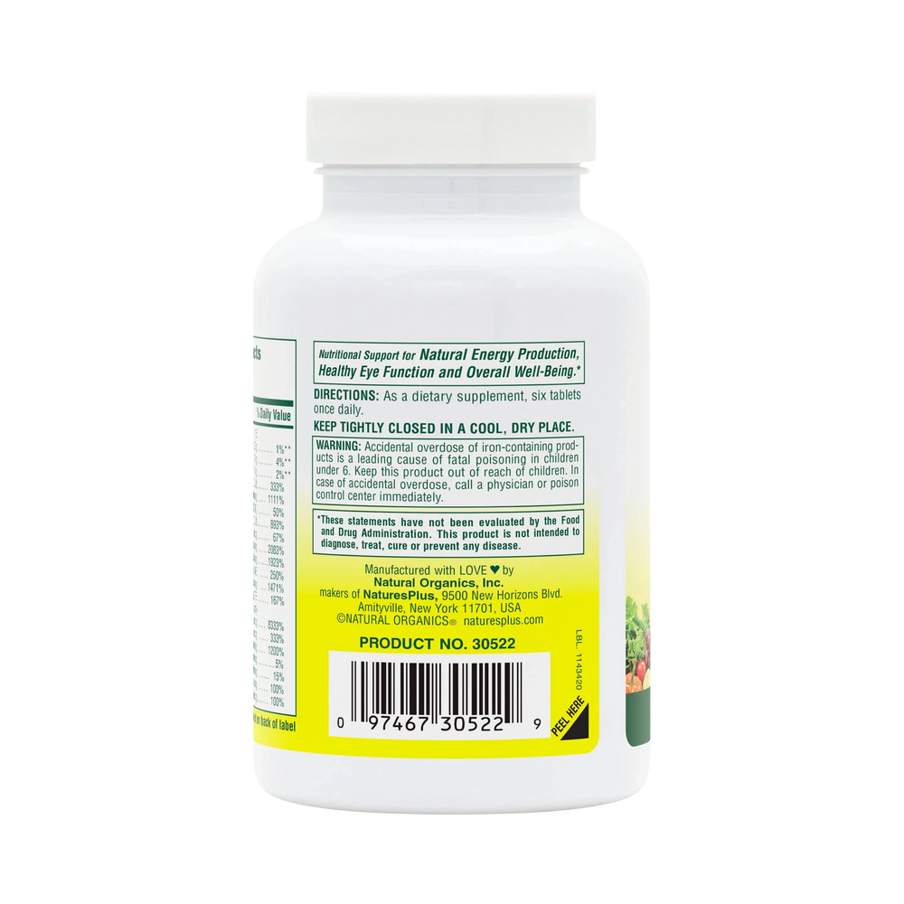NaturesPlus, Source of Life, Ultra Mini-Tablets, Whole Life Energy Enhancer, 180 Tablets