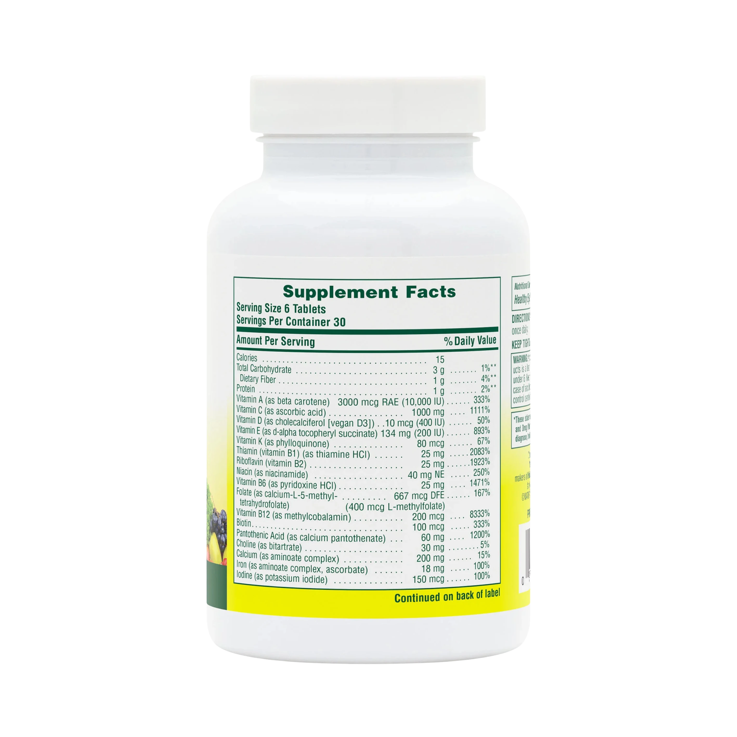 NaturesPlus, Source of Life, Ultra Mini-Tablets, Whole Life Energy Enhancer, 180 Tablets