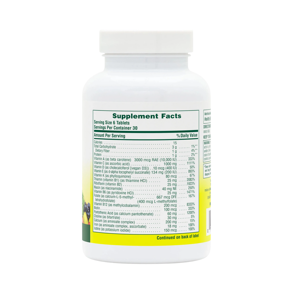NaturesPlus, Source of Life, Ultra Mini-Tablets, Whole Life Energy Enhancer, 180 Tablets