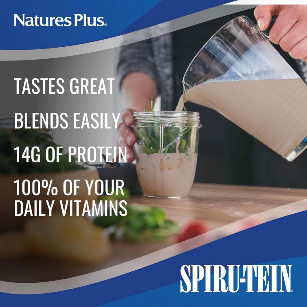 NaturesPlus, SPIRU-TEIN, Chocolate, 8 Total Packets