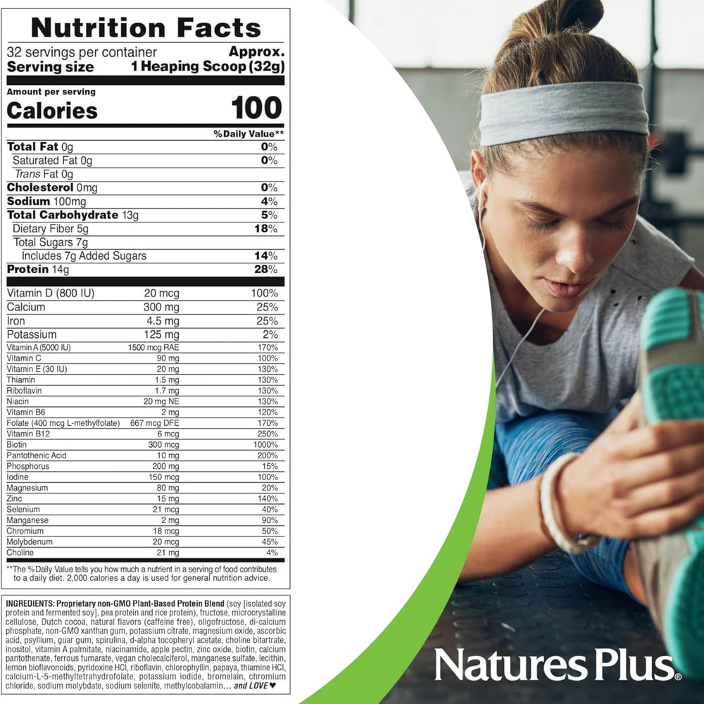 NaturesPlus, SPIRU-TEIN Shake, Cappuccino Flavor, 2.25 Lbs