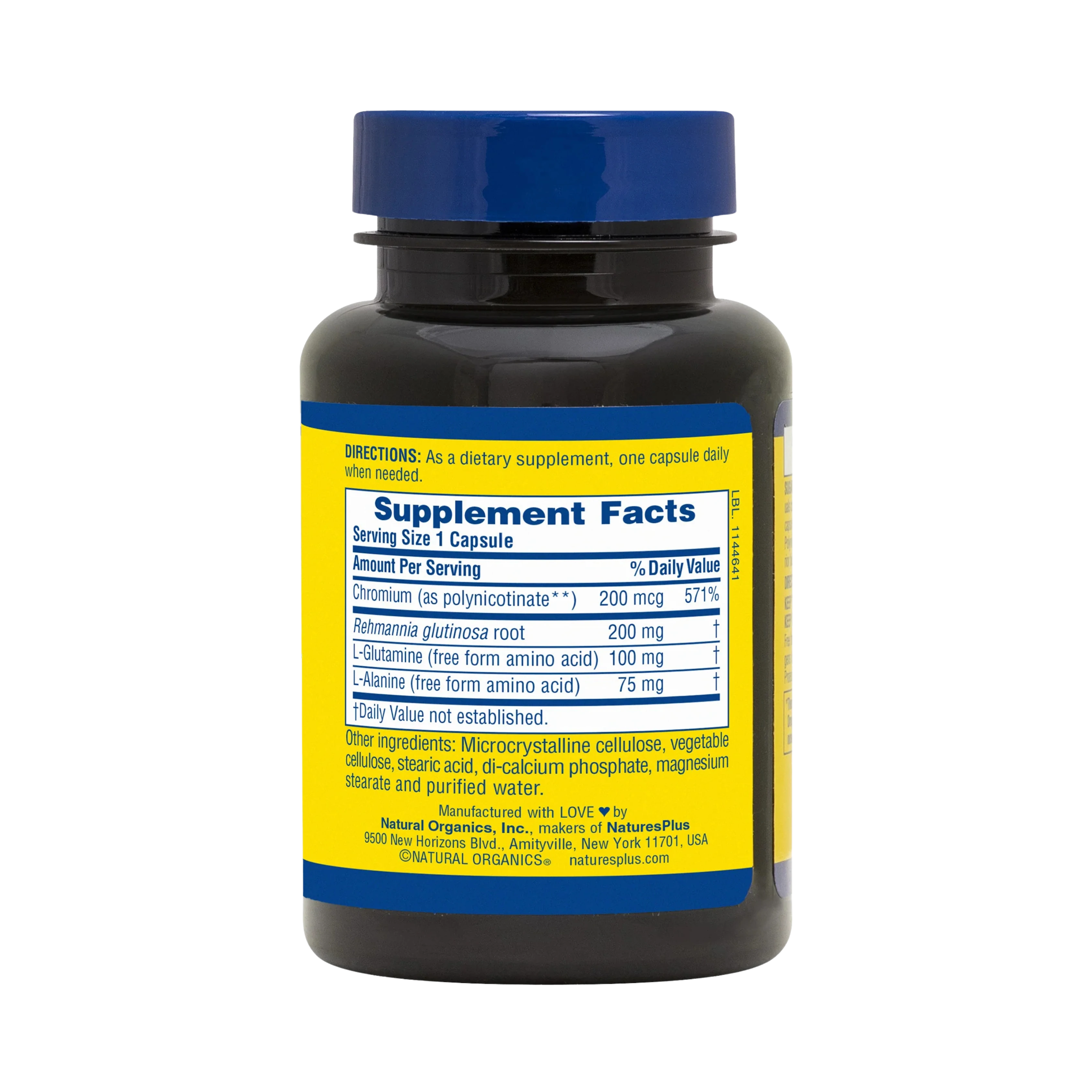 NaturesPlus, Sugar Control, Dieter's Companion, 60 Capsules