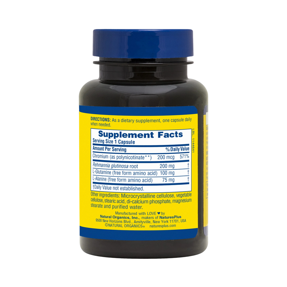 NaturesPlus, Sugar Control, Dieter's Companion, 60 Capsules