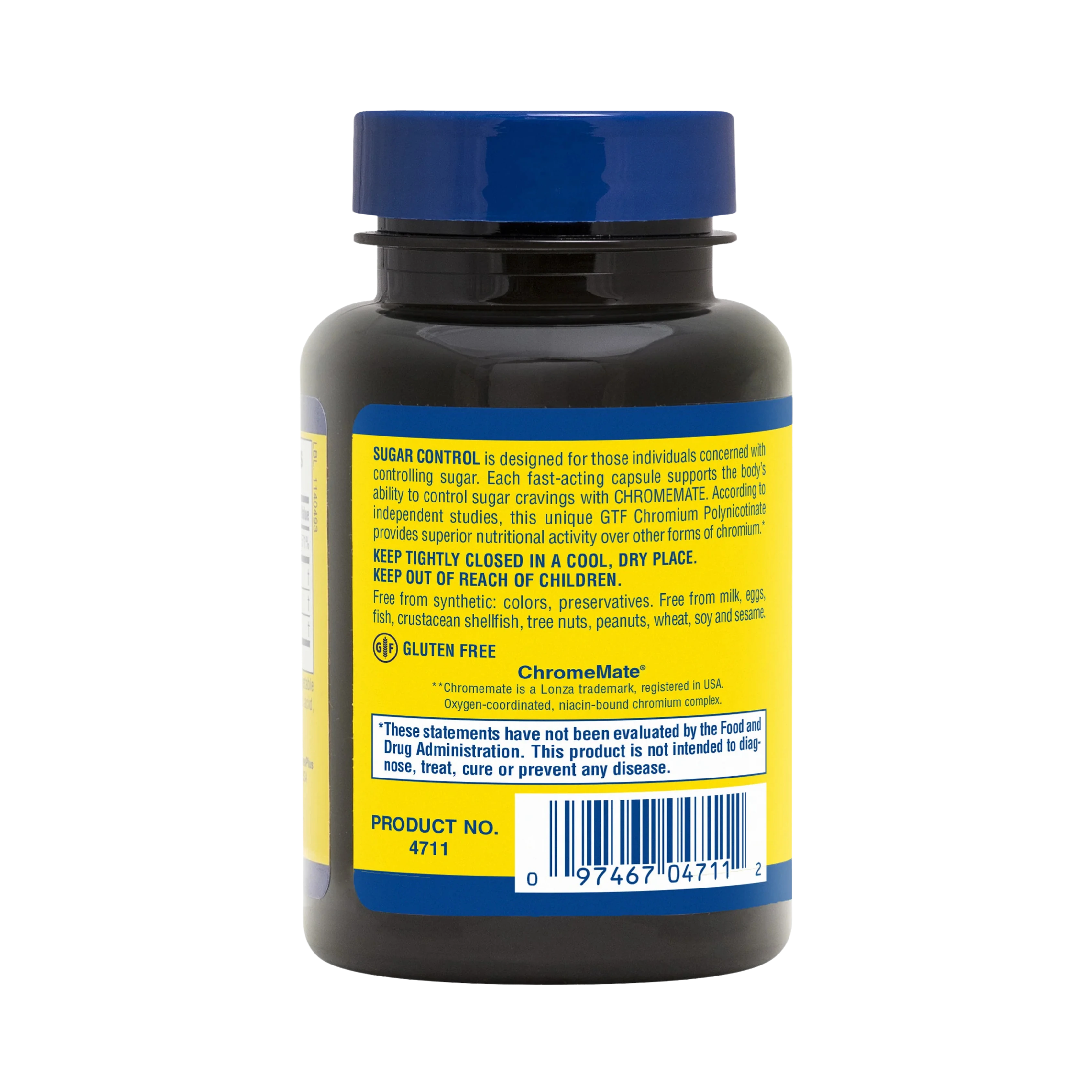 NaturesPlus, Sugar Control, Dieter's Companion, 60 Capsules