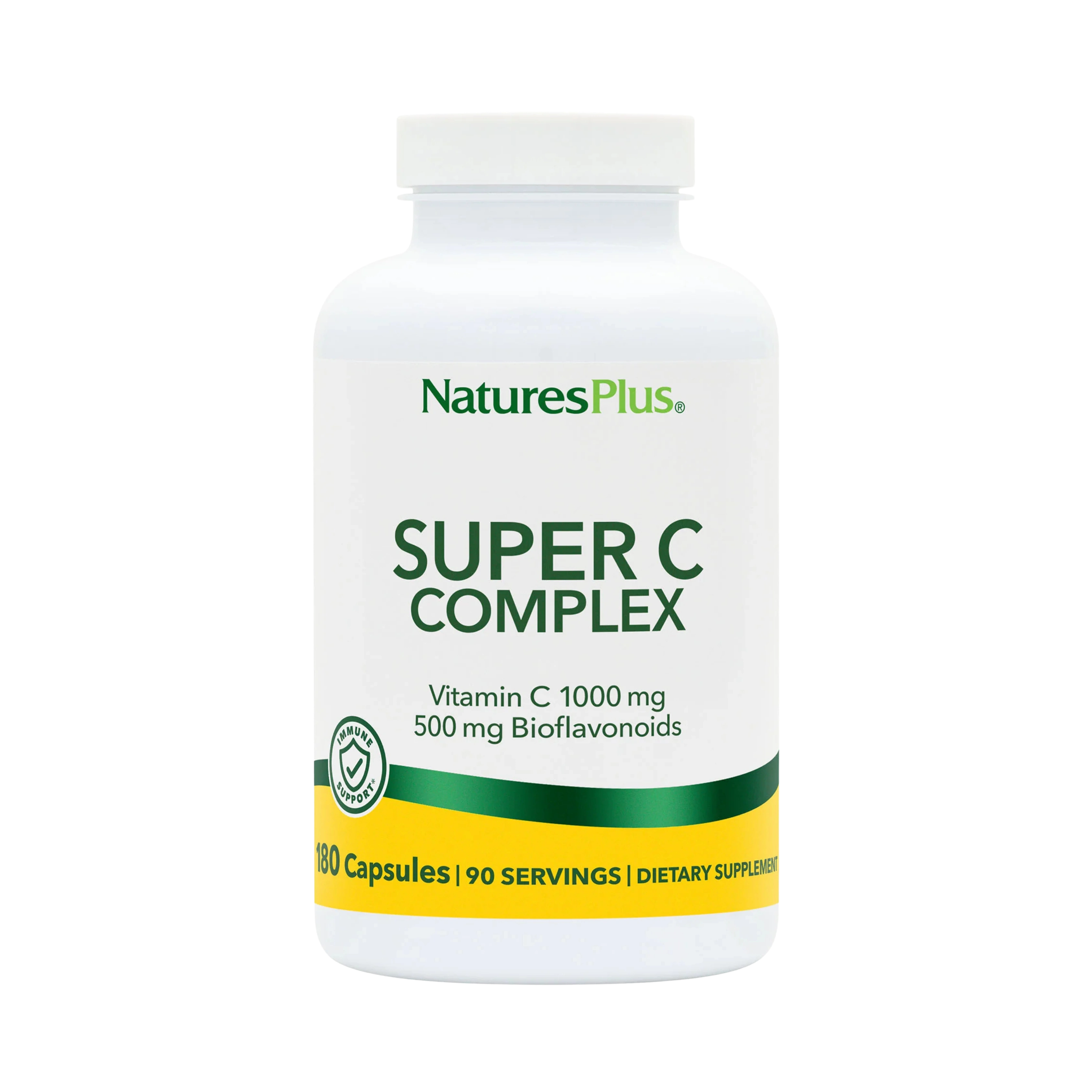 NaturesPlus, Super C Complex, 180 Capsules