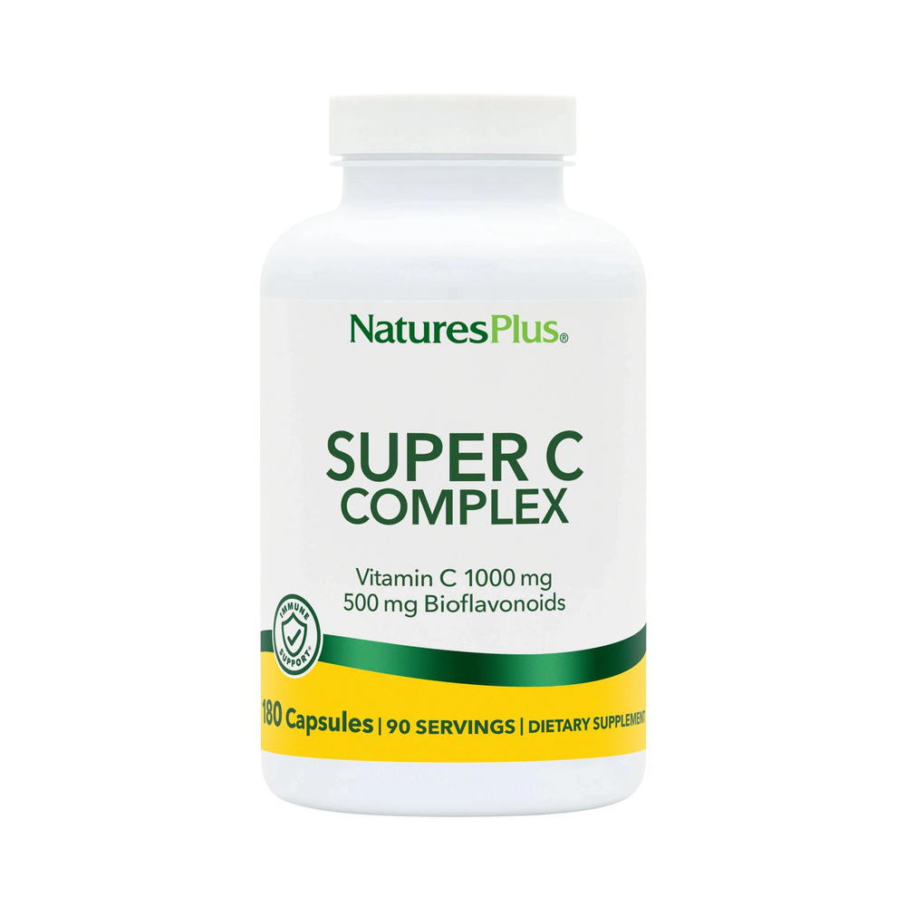 NaturesPlus, Super C Complex, 180 Capsules