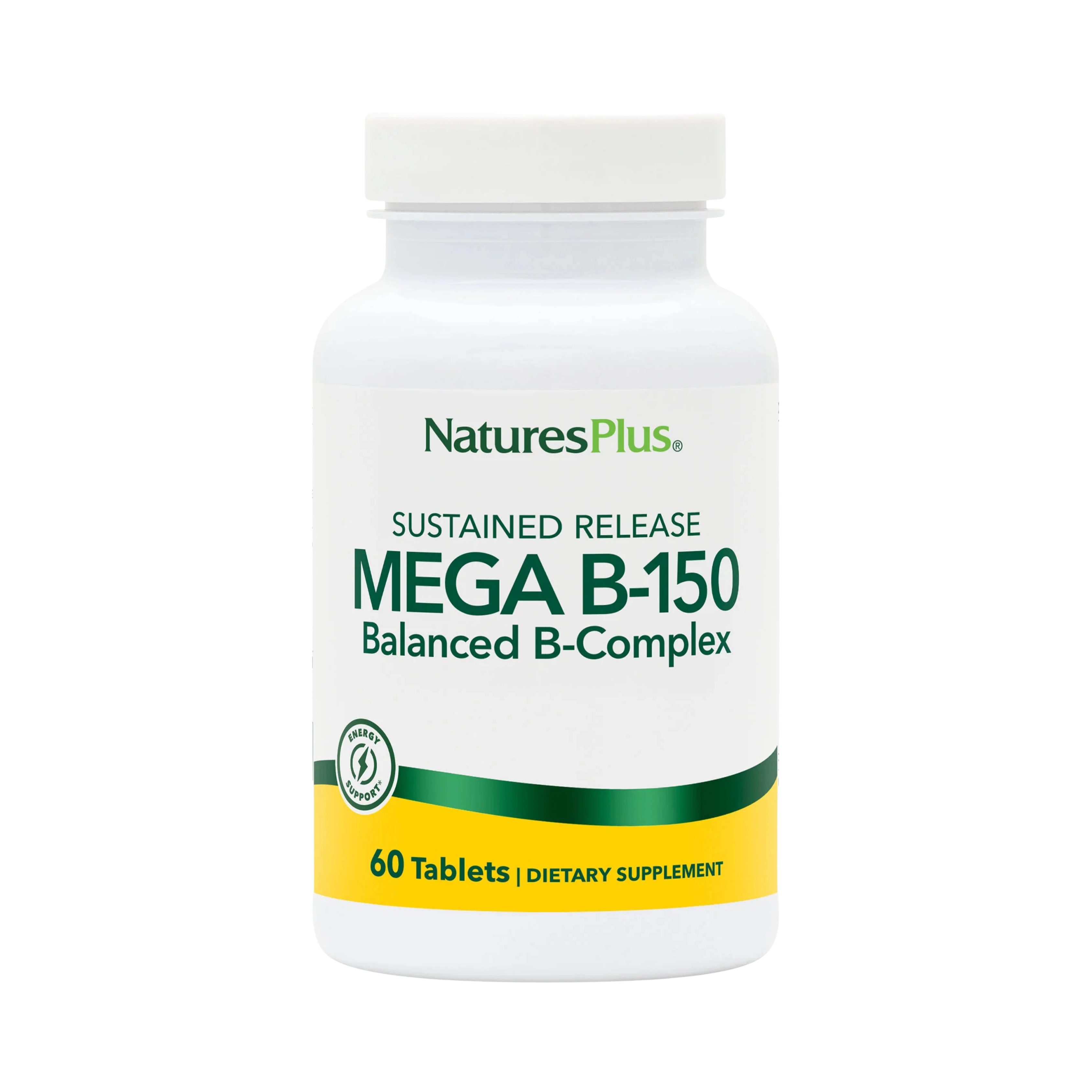 NaturesPlus, Sustained Release Mega B-150, 60 Tablets