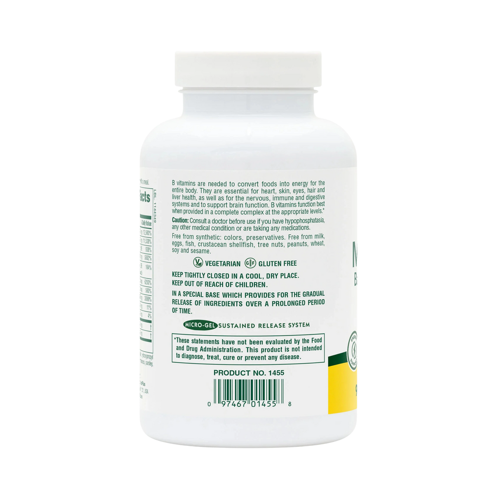 NaturesPlus, Sustained Release Mega B-150, 90 Tablets