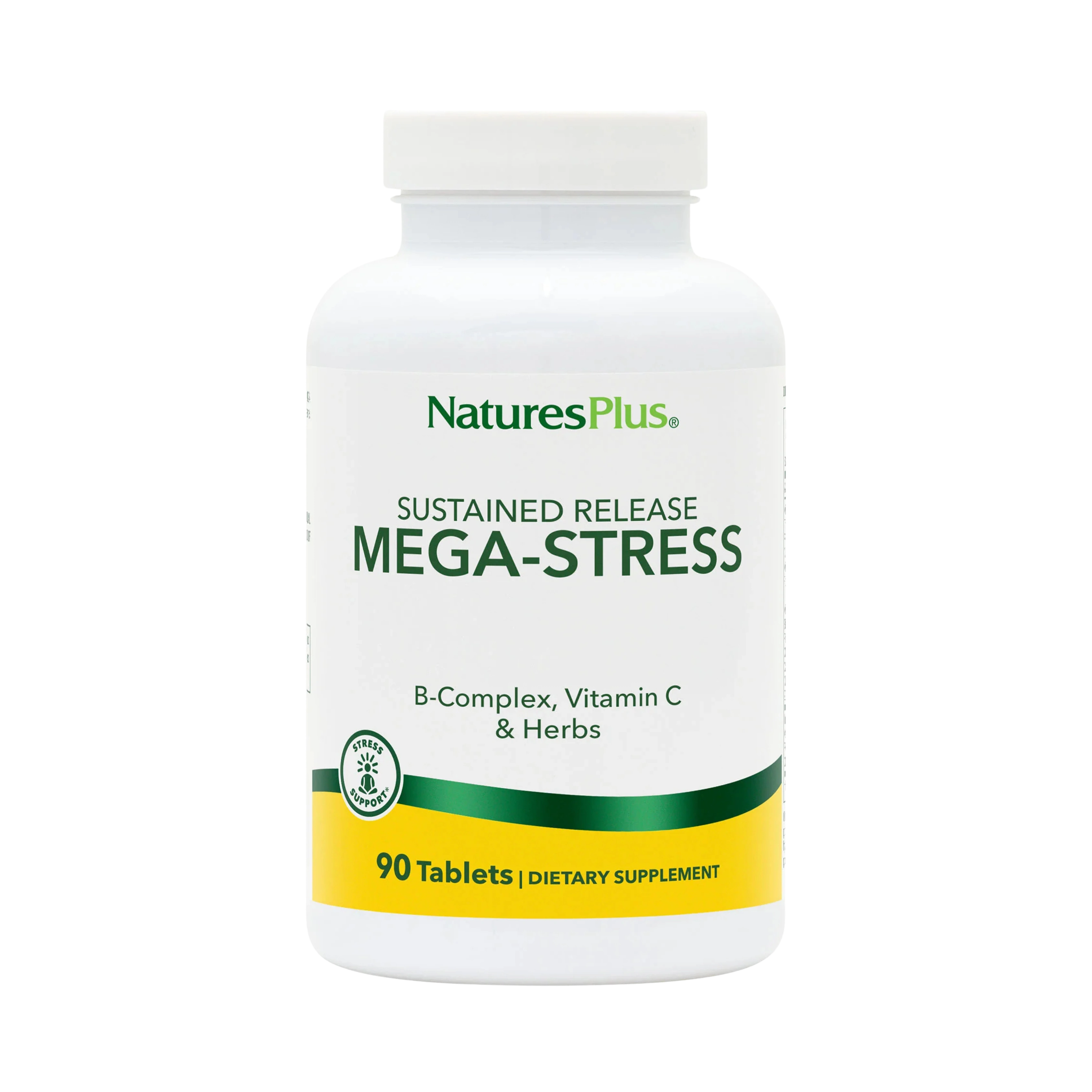 NaturesPlus, Sustained Release Mega-Stress, 90 Tablets