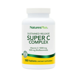 NaturesPlus, Sustained Release Super C Complex, 180 Tablets