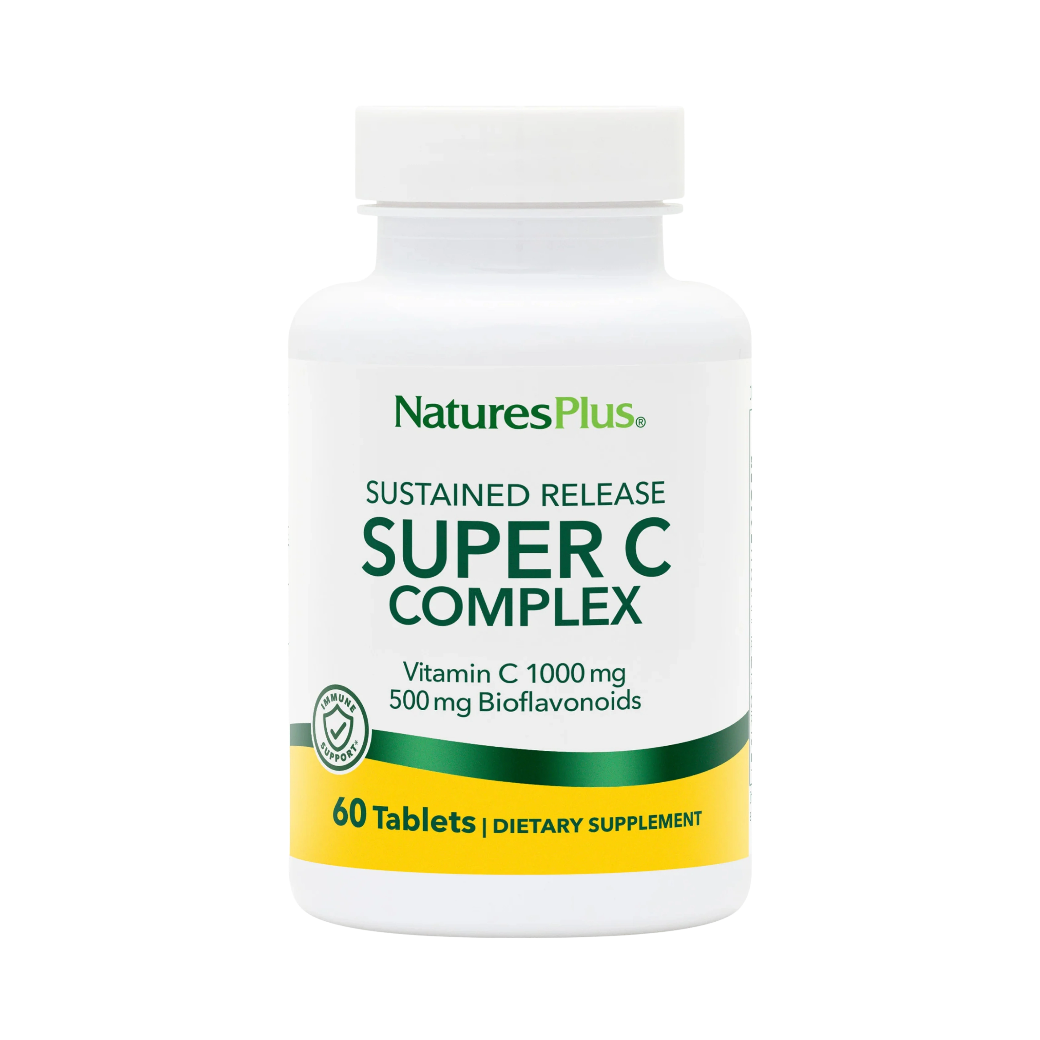 NaturesPlus, Sustained Release Super C Complex, 60 Tablets