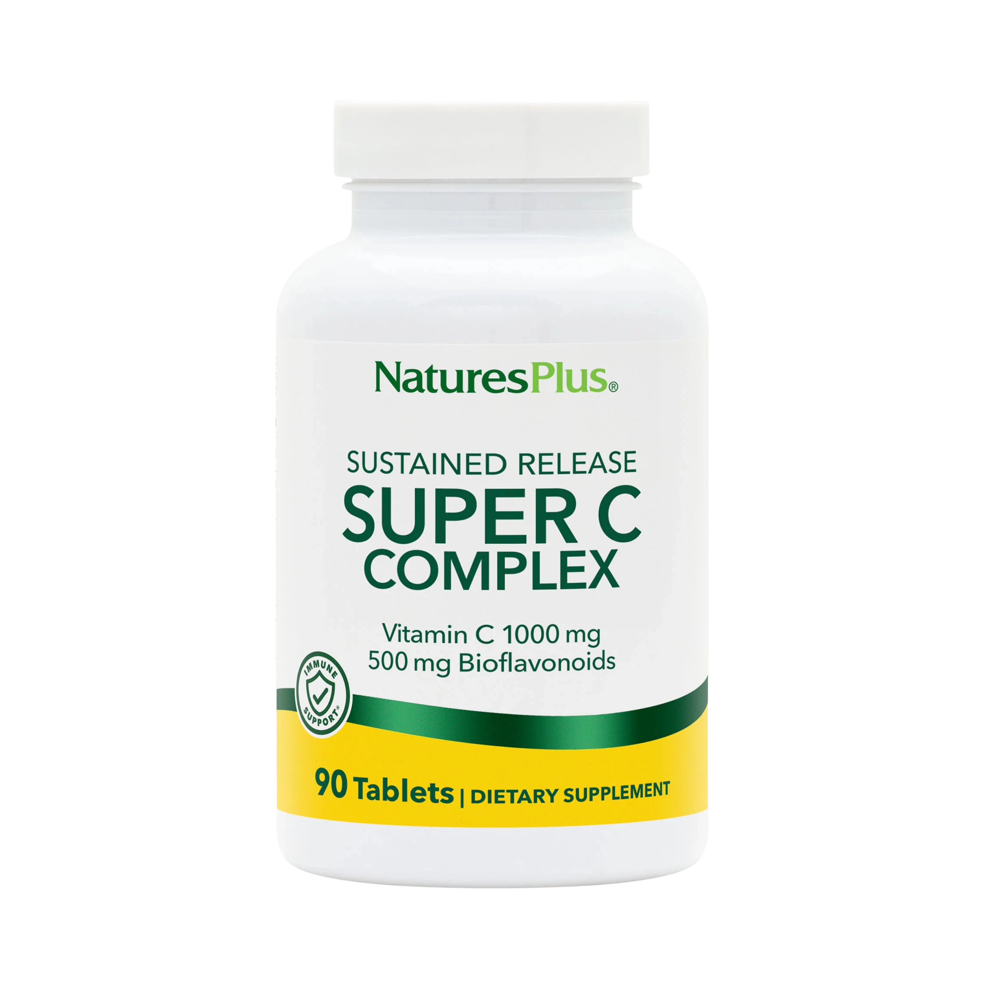 NaturesPlus, Sustained Release Super C Complex, 90 Tablets