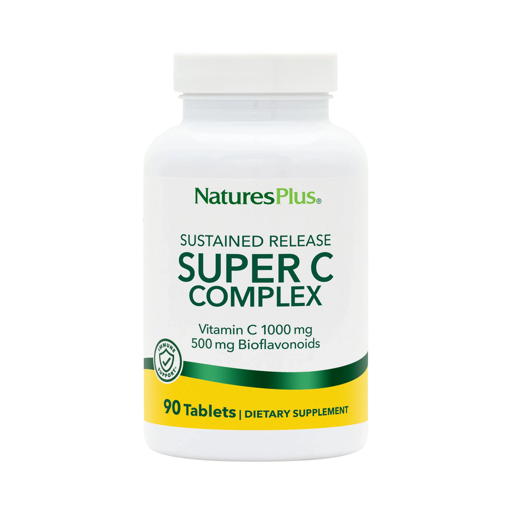NaturesPlus, Sustained Release Super C Complex, 90 Tablets