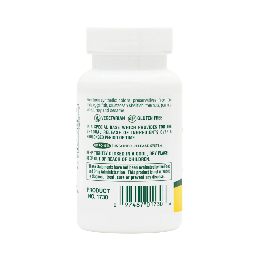 NaturesPlus, Sustained Release Vitamin B12, 2,000 Mcg, 60 Tablets