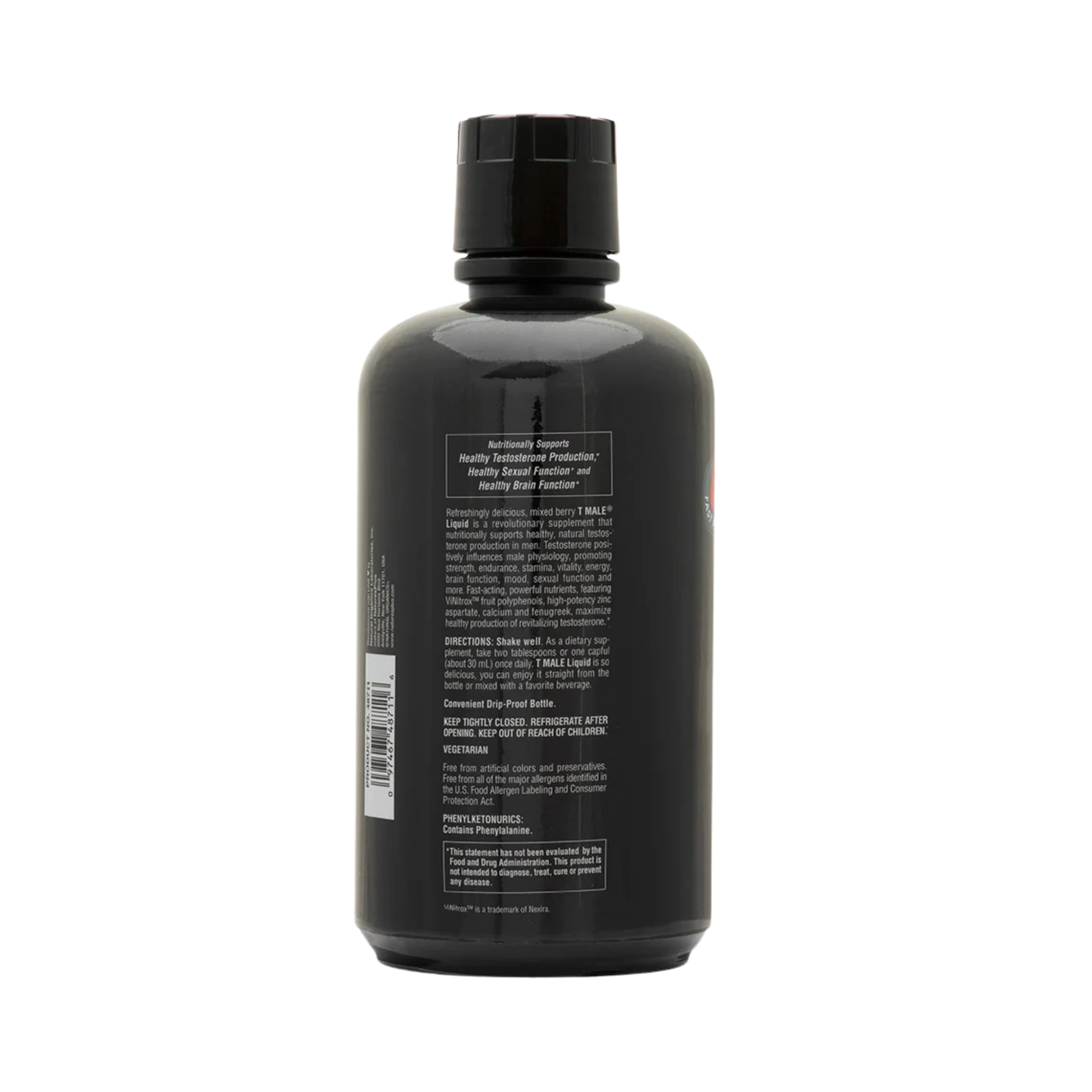 NaturesPlus, T-Male Liquid, 30 Oz Liquid