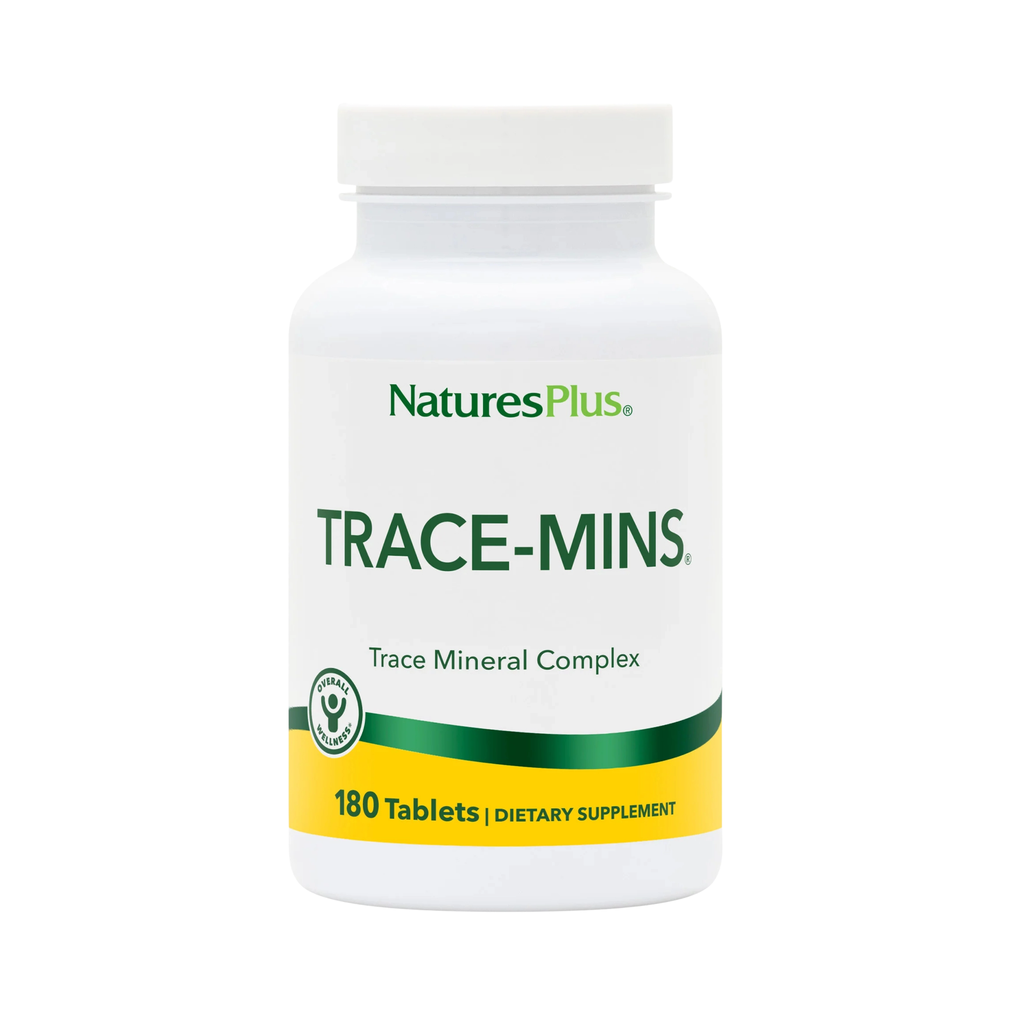 NaturesPlus, Trace-Mins, Trace Mineral Complex, 180 Tablets