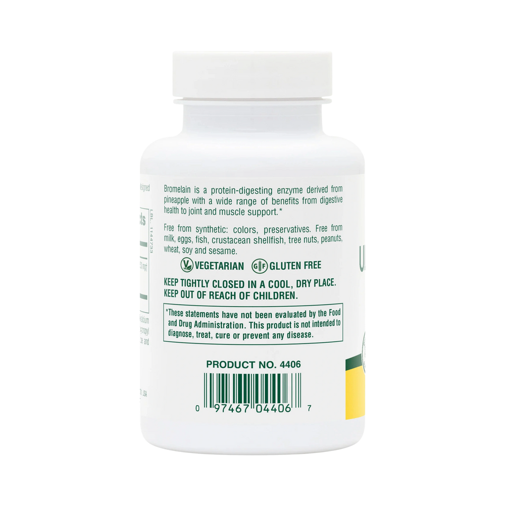 NaturesPlus, Ultra Bromelain, 1500 Mg, 60 Tablets