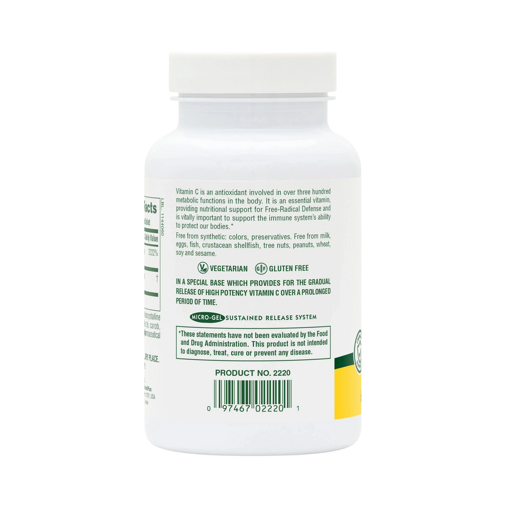 NaturesPlus, Ultra-C, 2,000 Mg, 60 Tablets