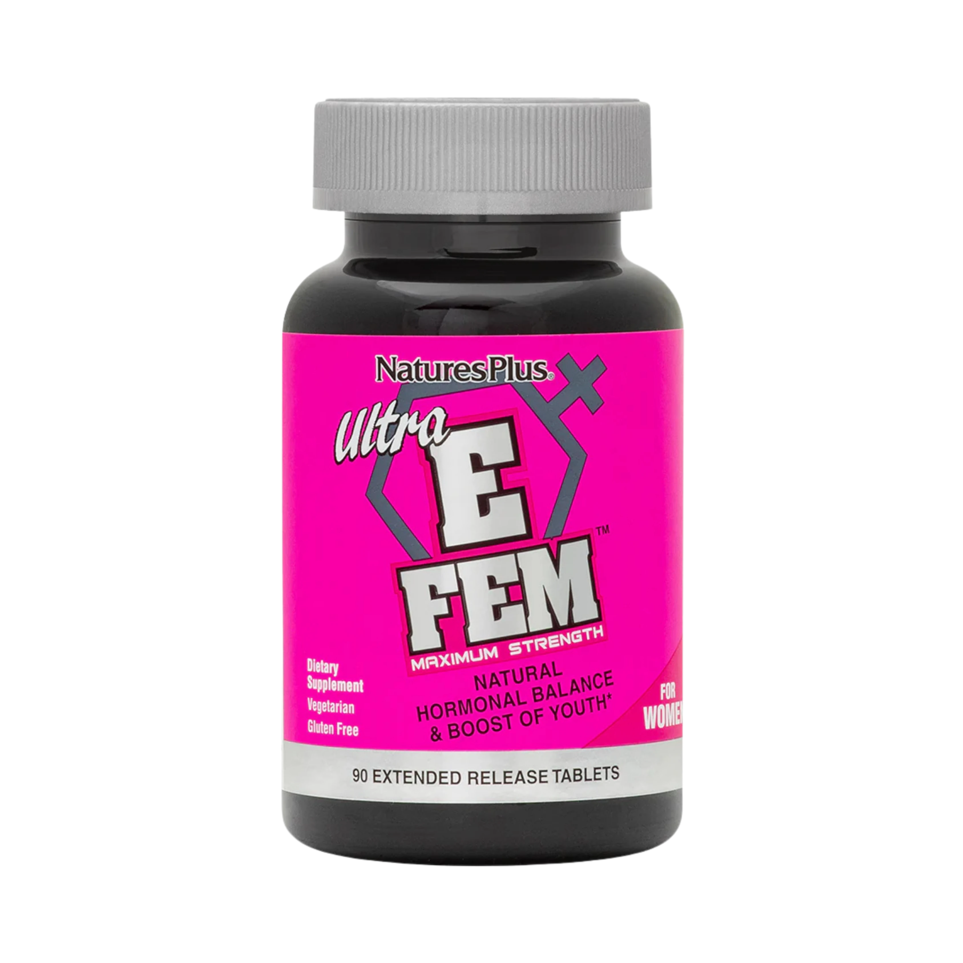 NaturesPlus, Ultra E Fem For Women, Maximum Strength, 90 Extended Release Tablets