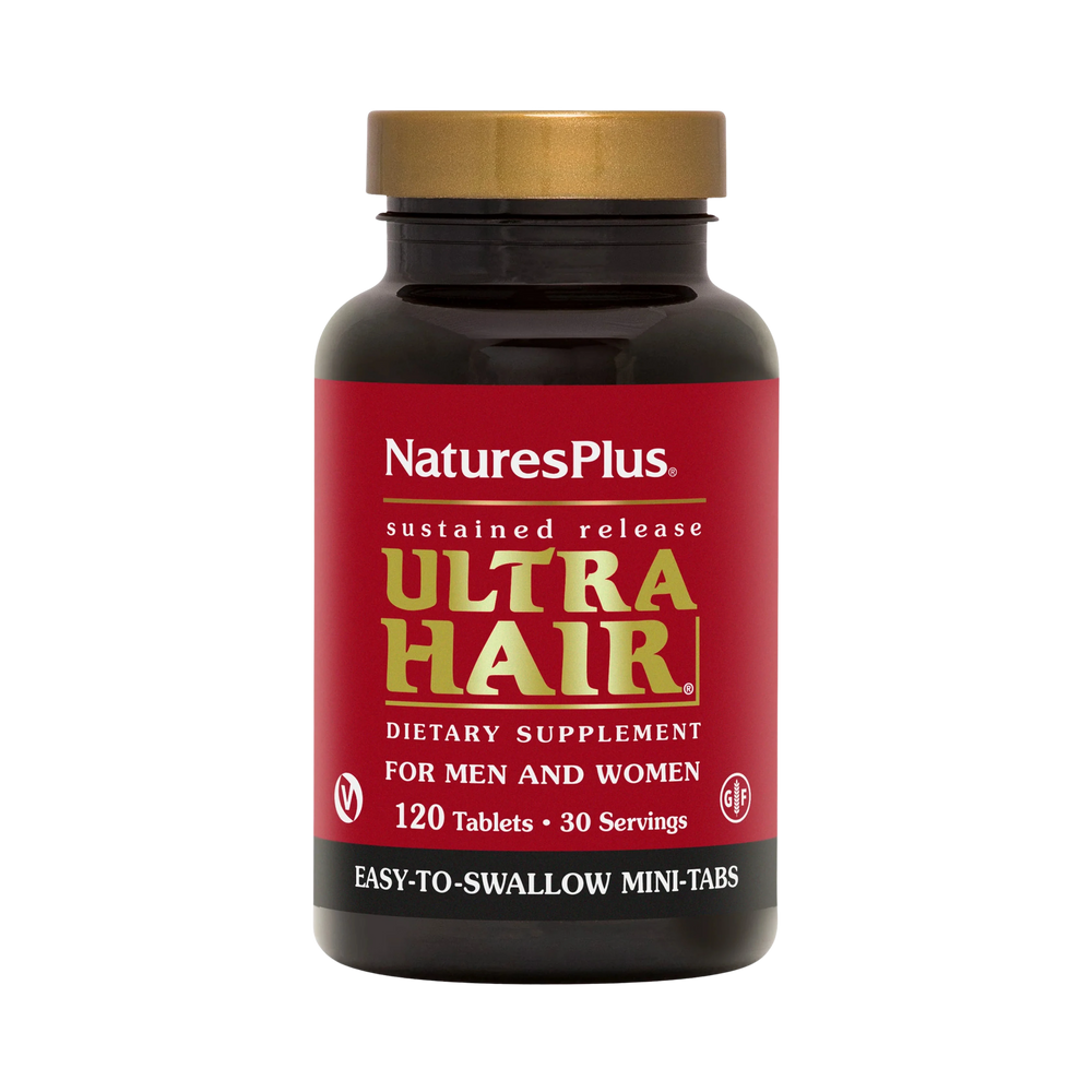 NaturesPlus, Ultra Hair, For Men & Women, 120 Tablets