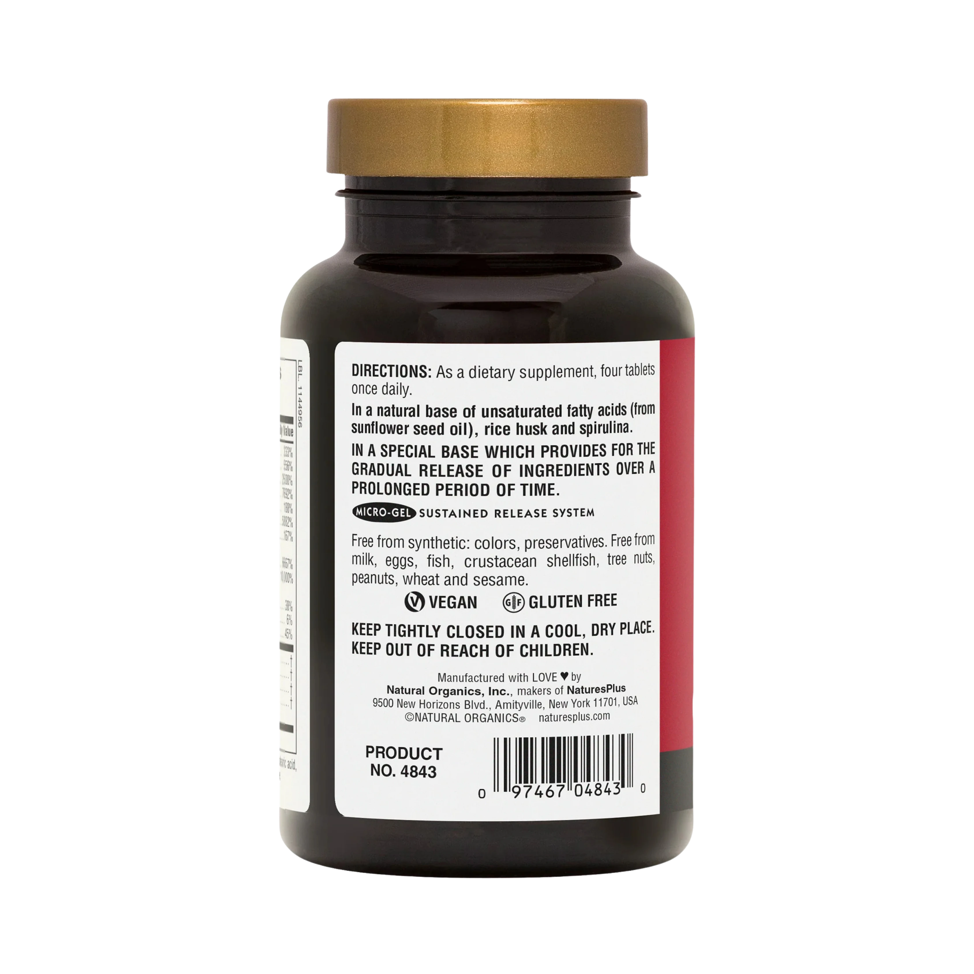 NaturesPlus, Ultra Hair, For Men & Women, 120 Tablets
