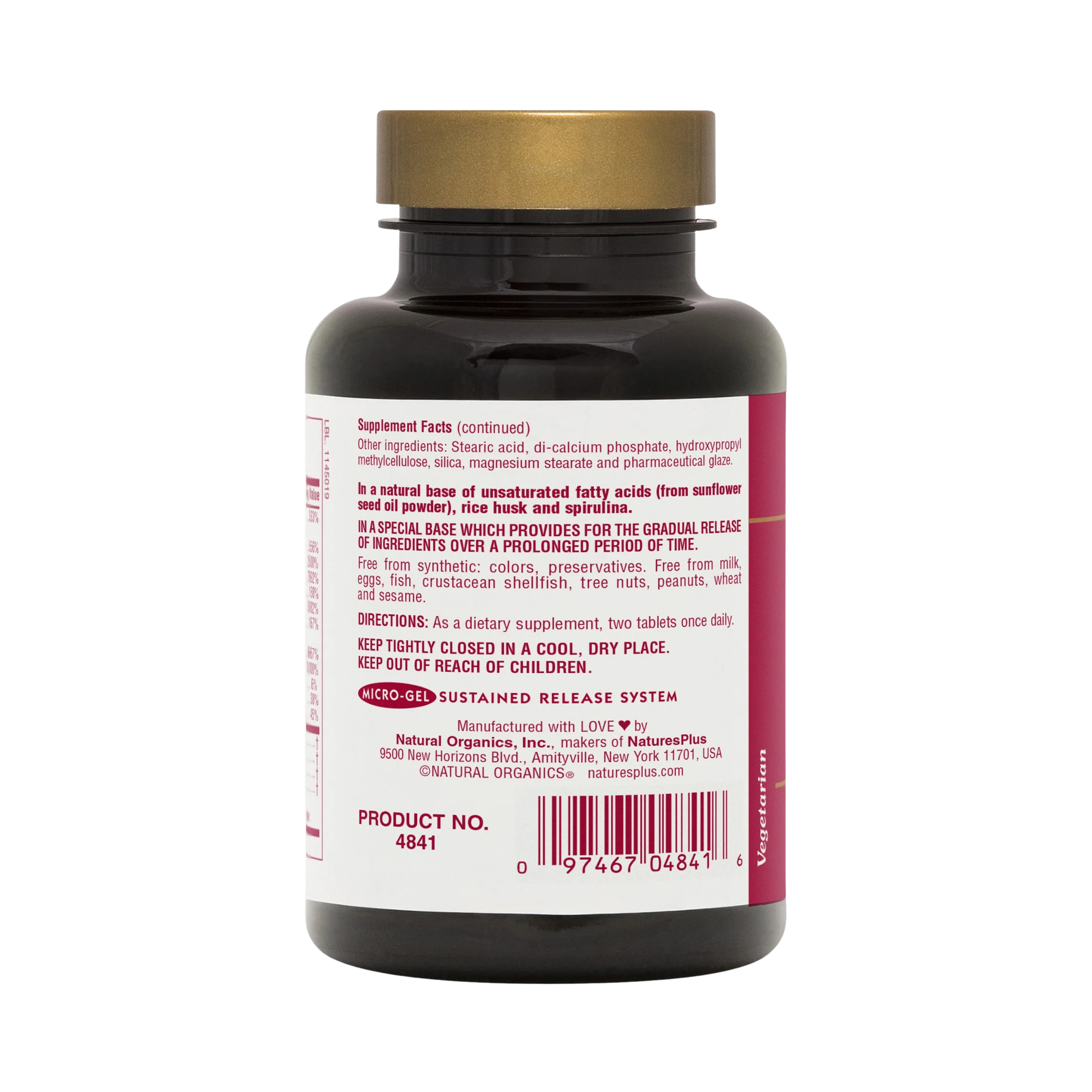 NaturesPlus, Ultra Hair, For Men & Women, 60 Tablets