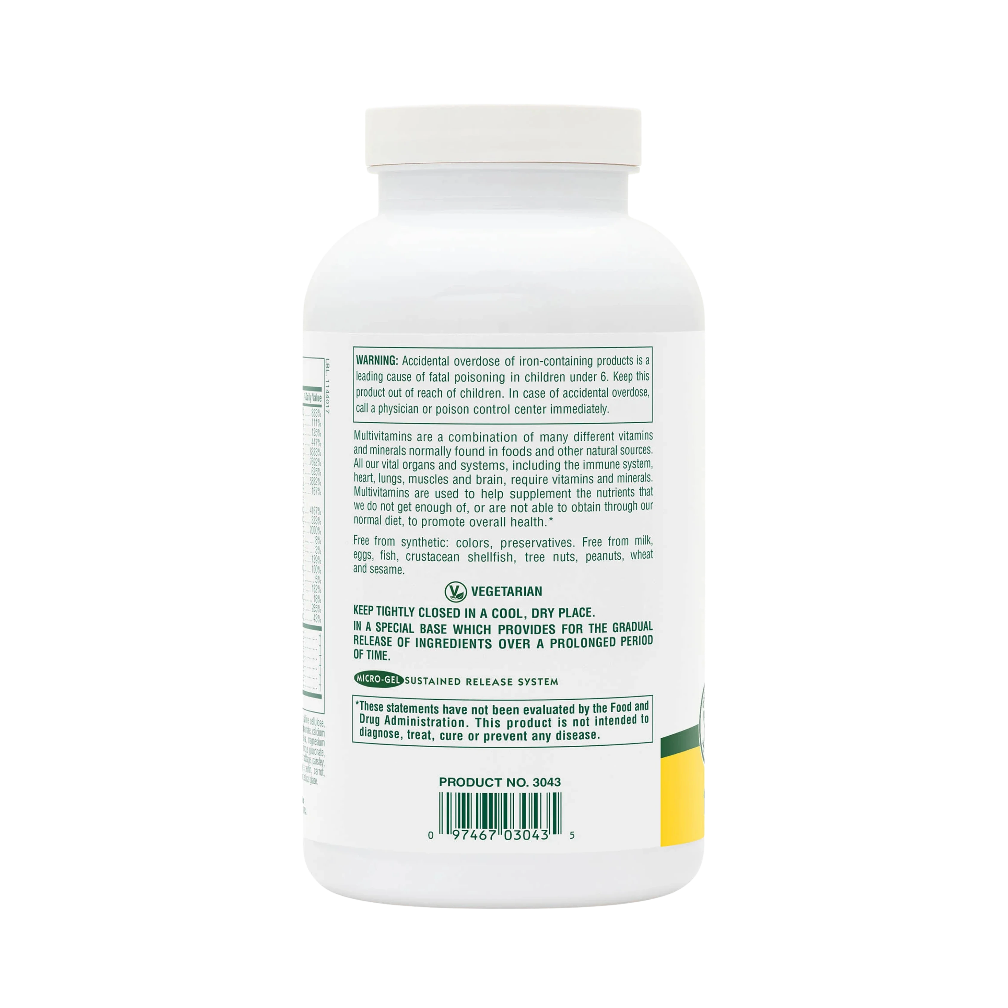 NaturesPlus, Ultra II Daily, 180 Tablets