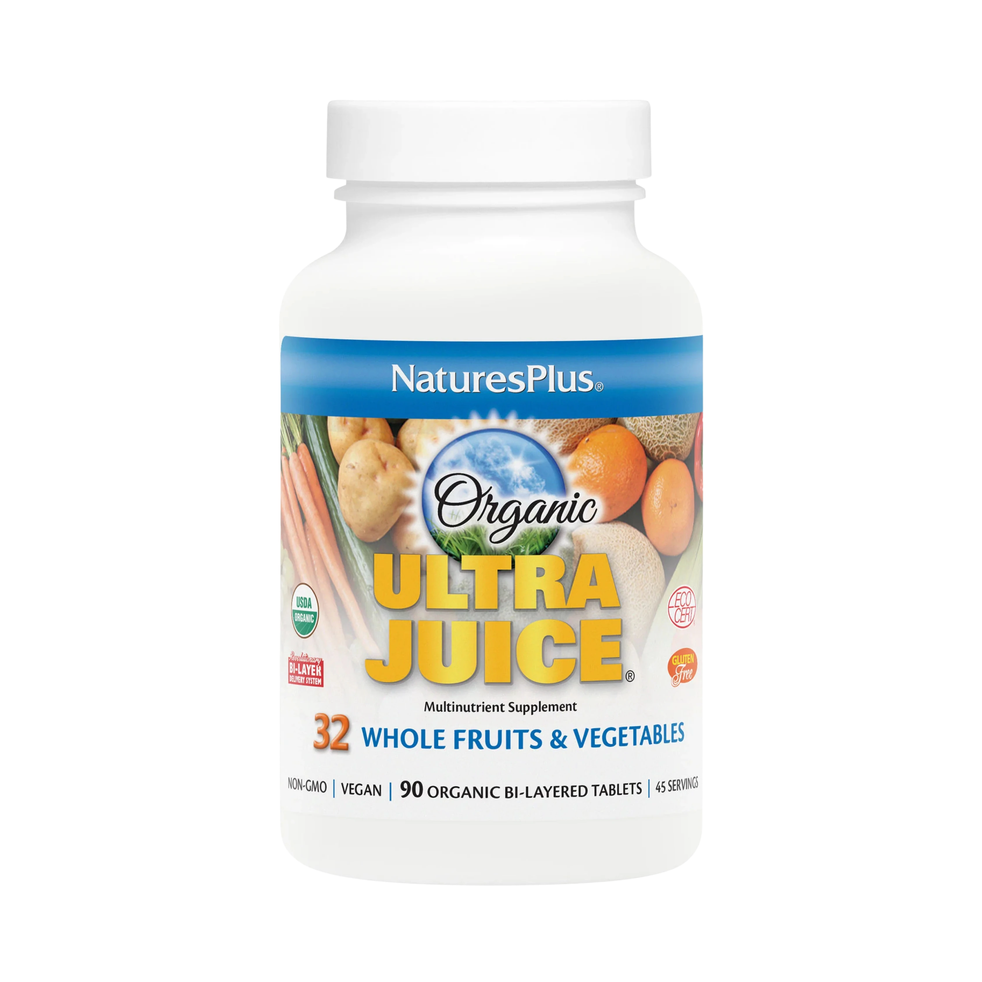 NaturesPlus, Ultra Juice Multivitamin, 90 Vegetarian Tablets