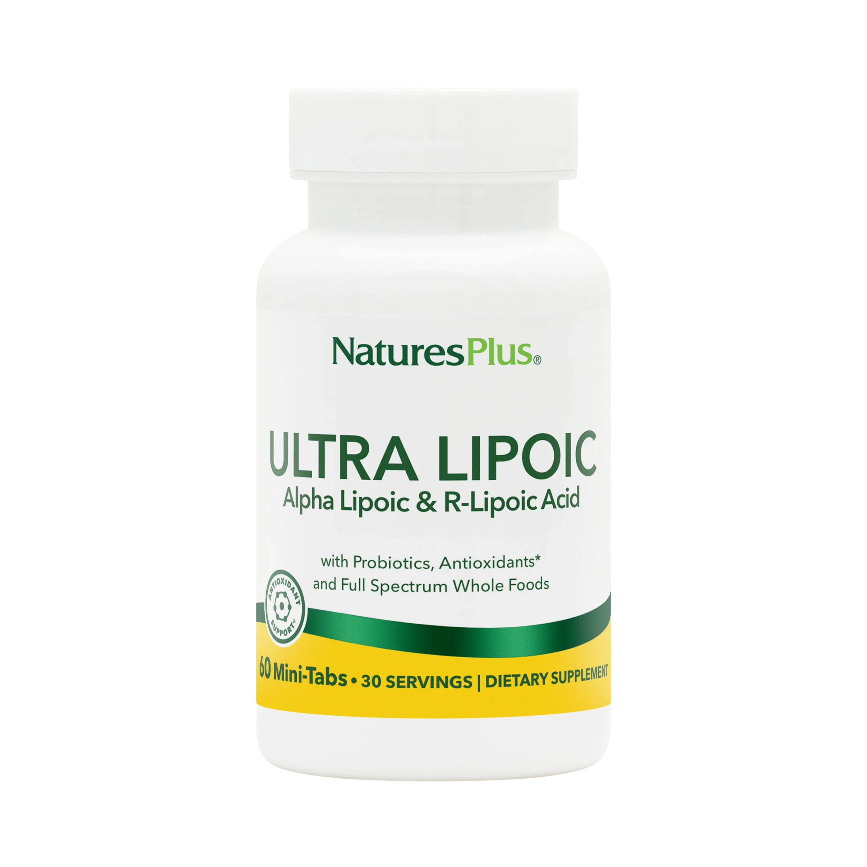 NaturesPlus, Ultra Lipoic, 60 Mini-Tablets