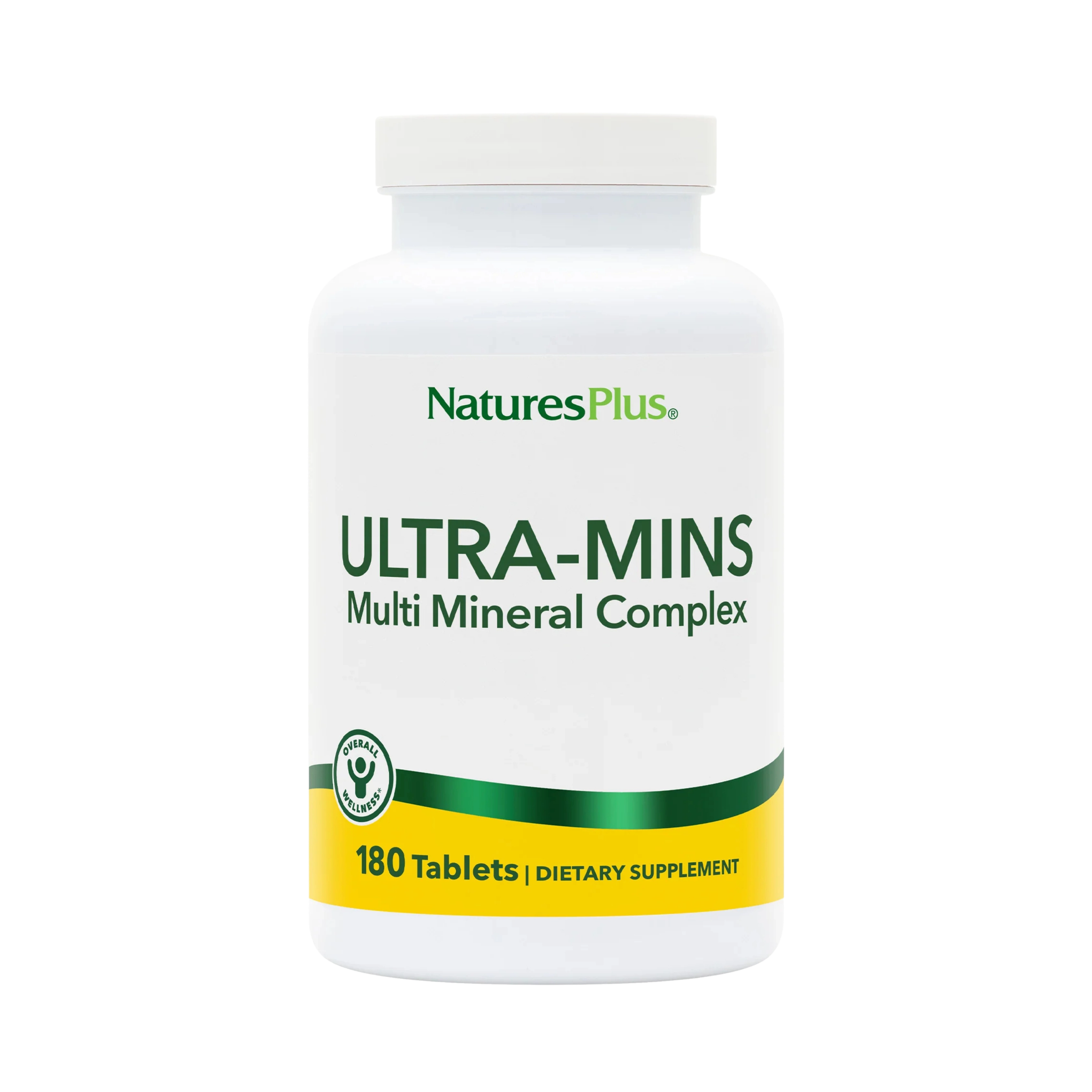 NaturesPlus, Ultra-Mins, Multiple Mineral Complex, 180 Tablets