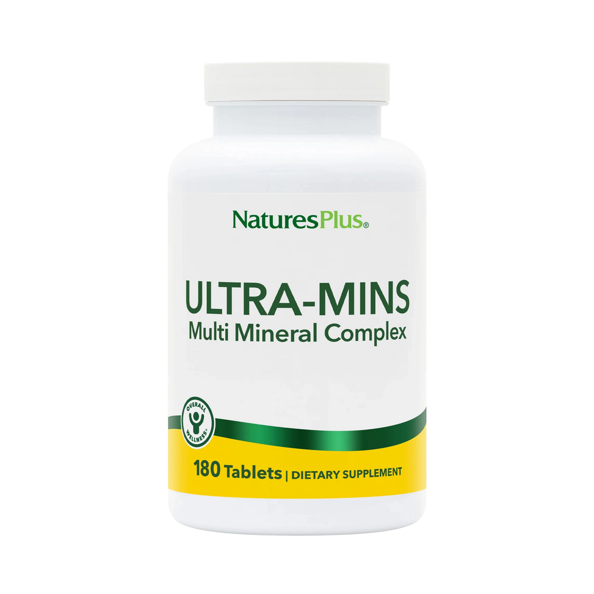 NaturesPlus, Ultra-Mins, Multiple Mineral Complex, 180 Tablets
