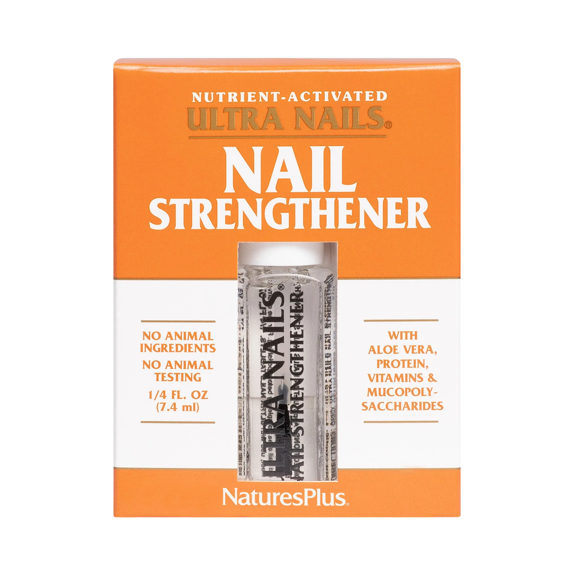 NaturesPlus, Ultra Nails, Nail Strengthener, 0.25 Fl Oz