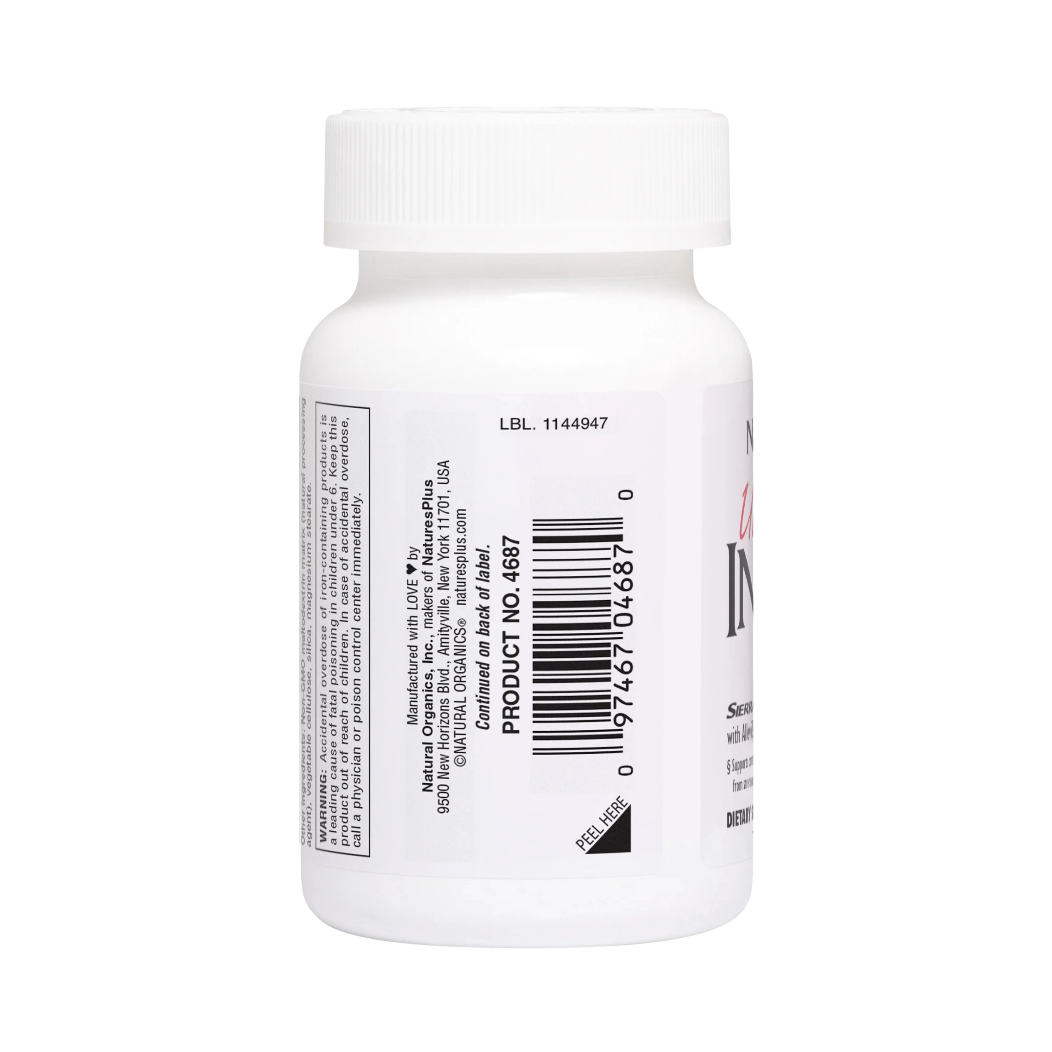 NaturesPlus, Ultra - Natural Supplement with Turmeric, Bromelain, MSM, Boswellia & Ginger, 60 Vegetarian Capsules