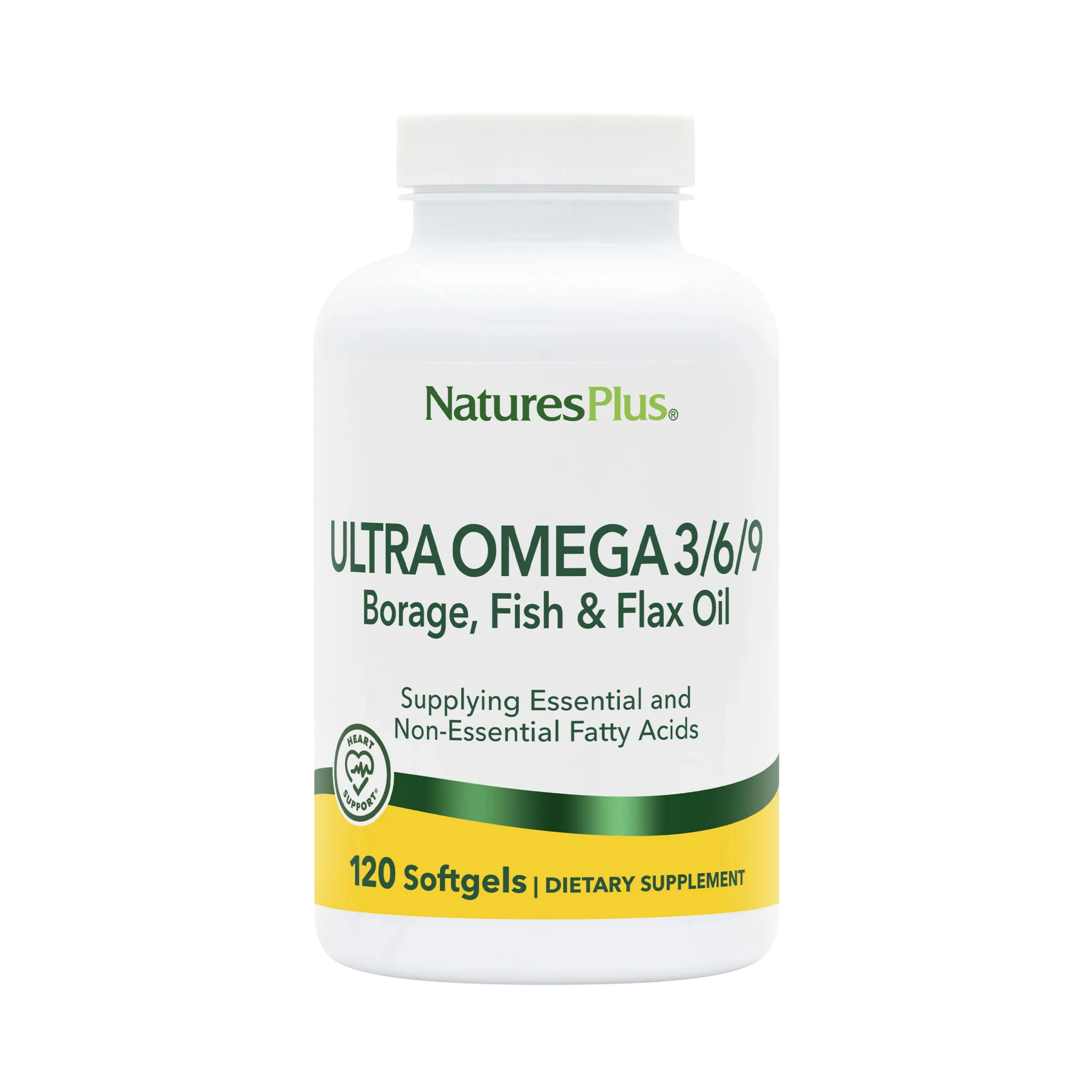 NaturesPlus, Ultra Omega 3/6/9, 120 Softgels