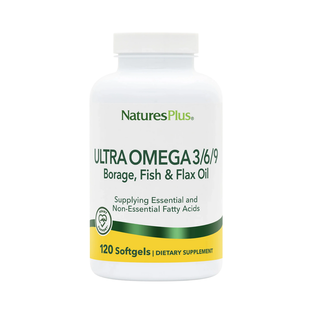 NaturesPlus, Ultra Omega 3/6/9, 120 Softgels