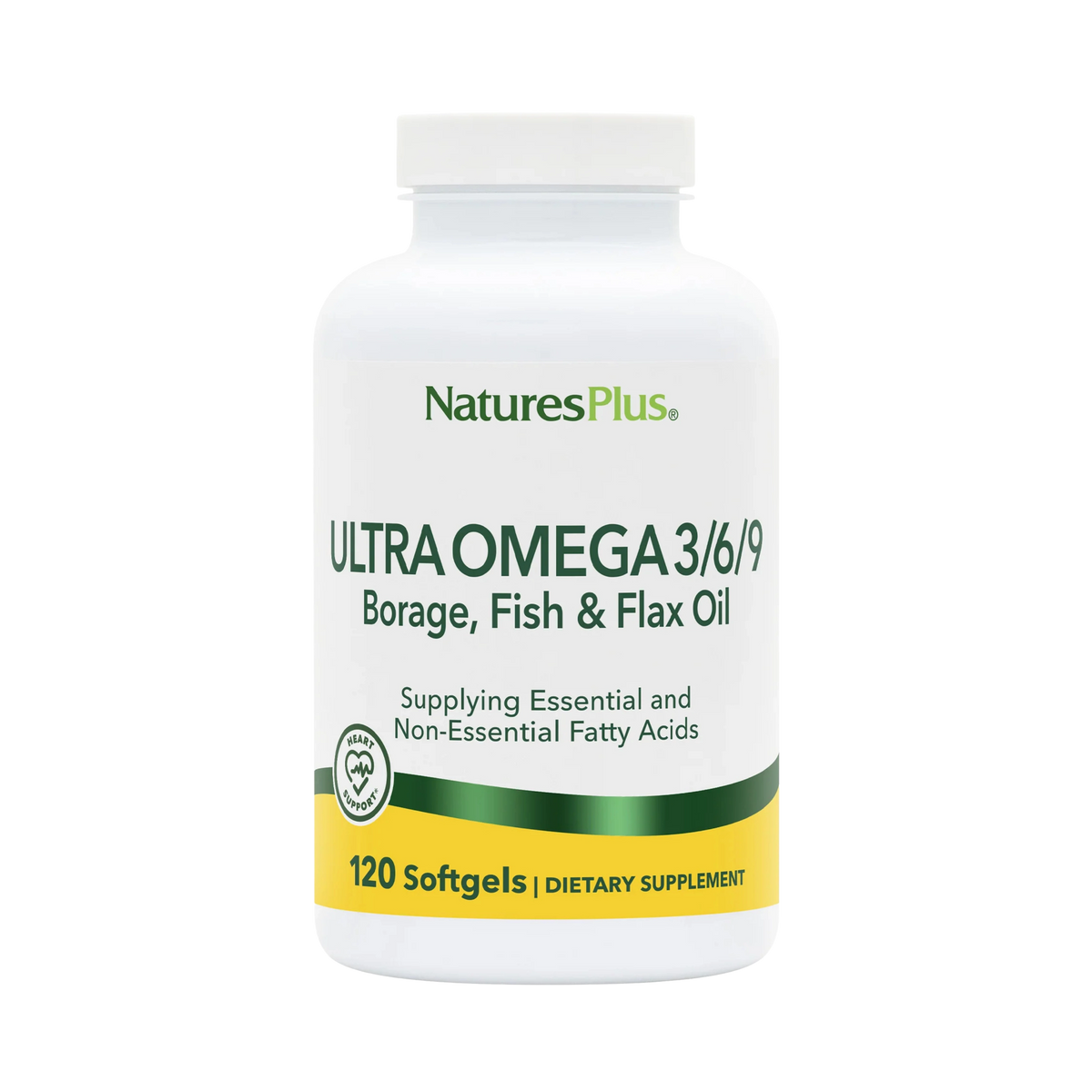 NaturesPlus, Ultra Omega 3/6/9, 120 Softgels