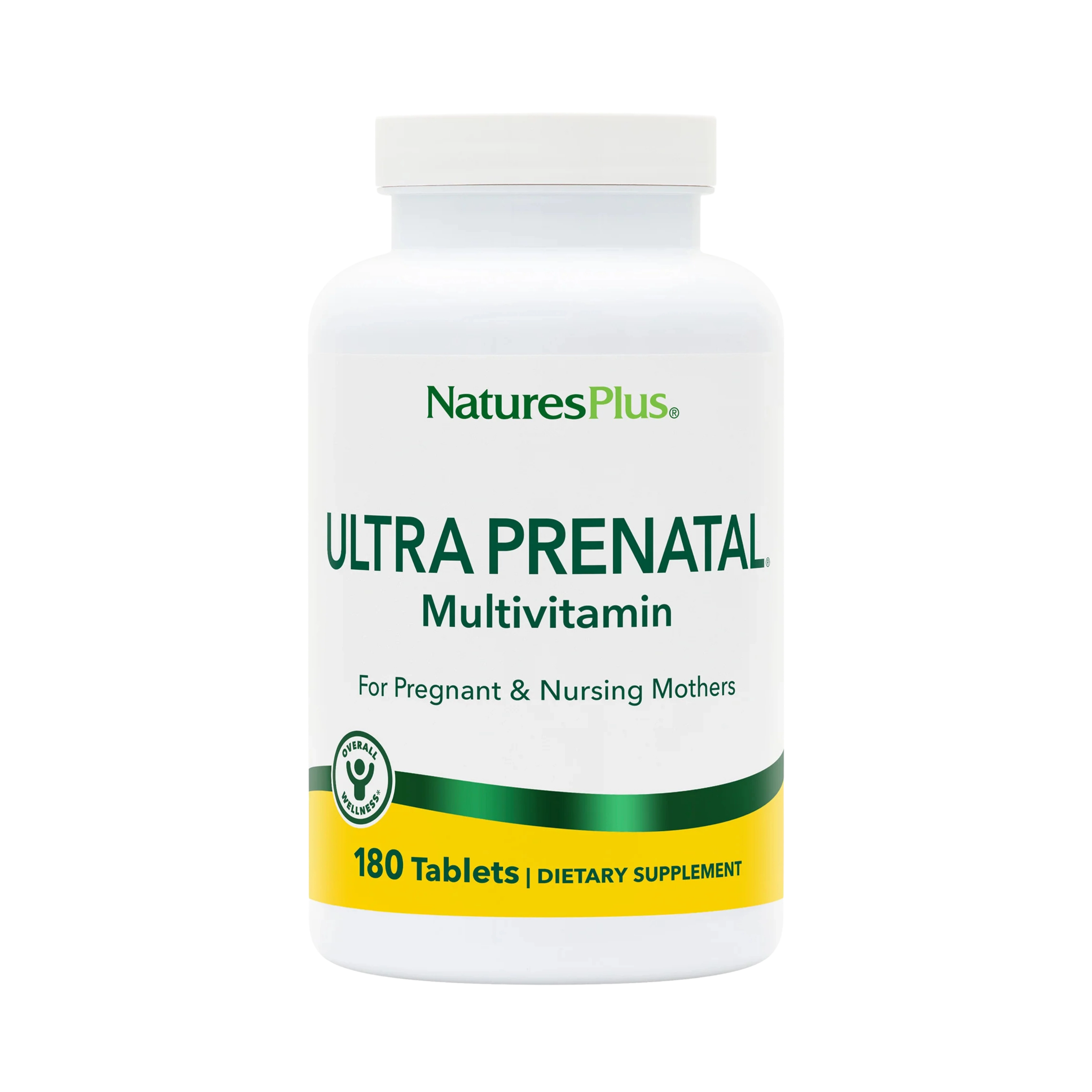 NaturesPlus, Ultra Prenatal Multivitamin, 180 Tablets
